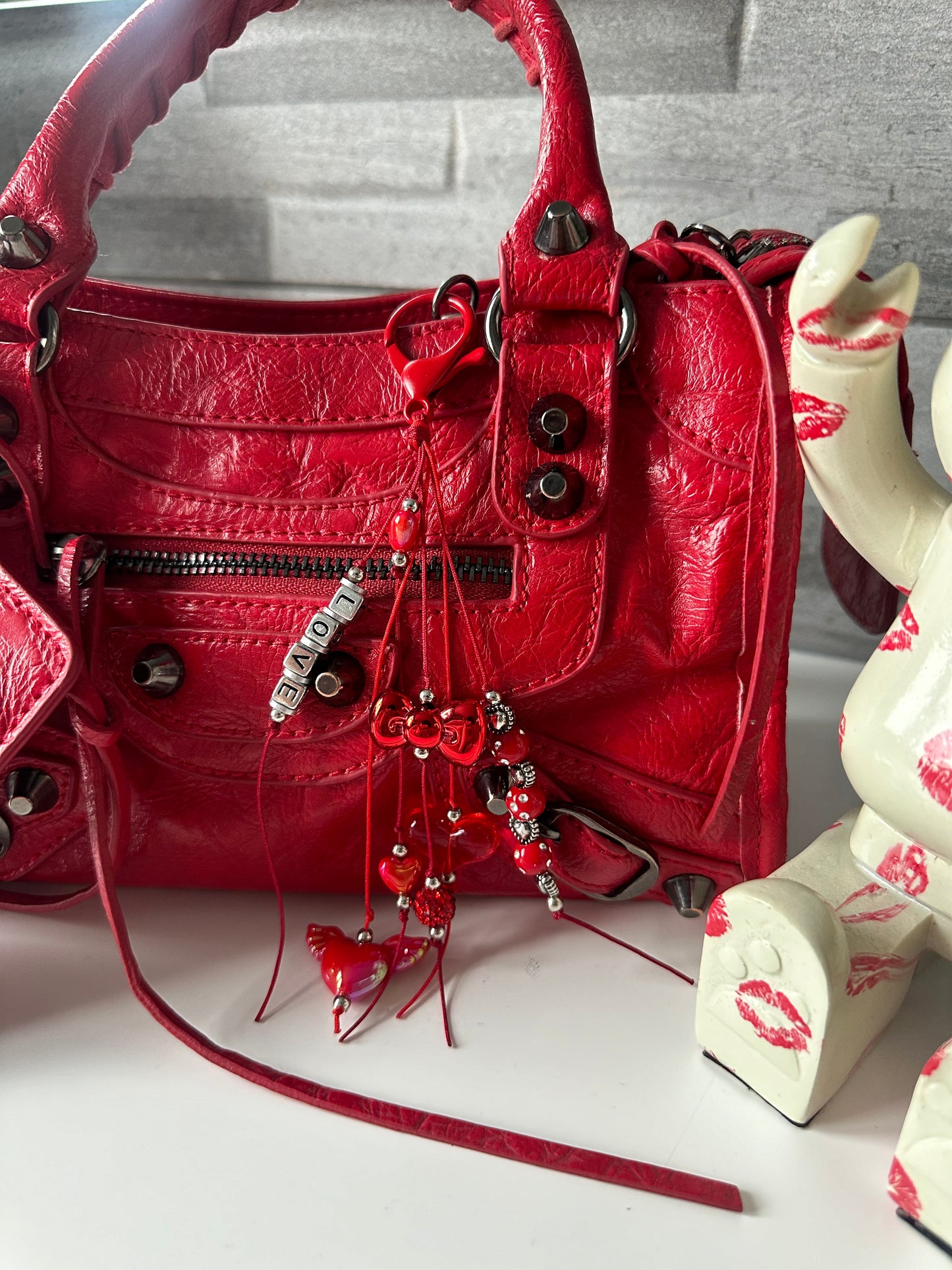 Rouge bagcharm