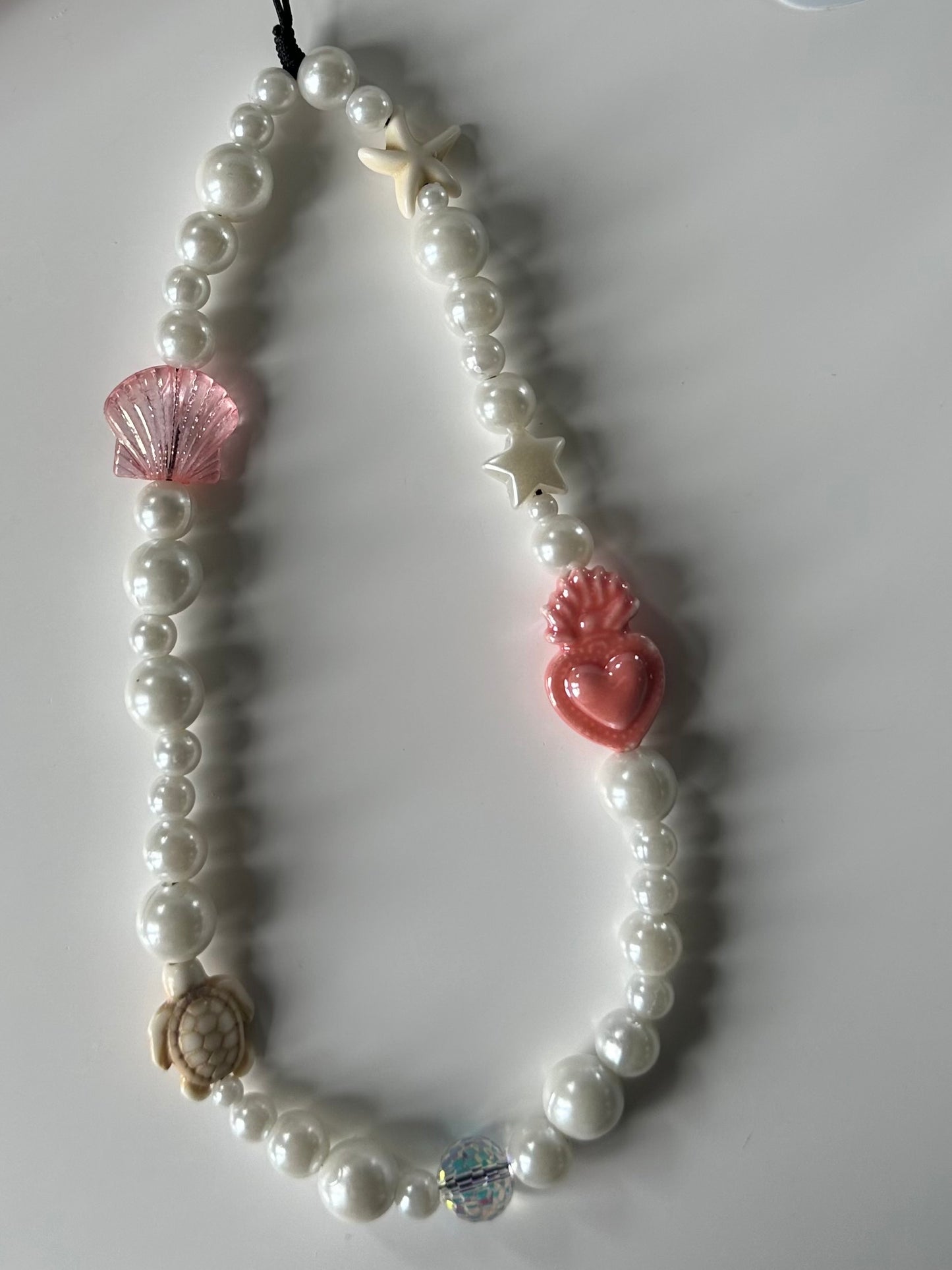 Coral Phone Charm