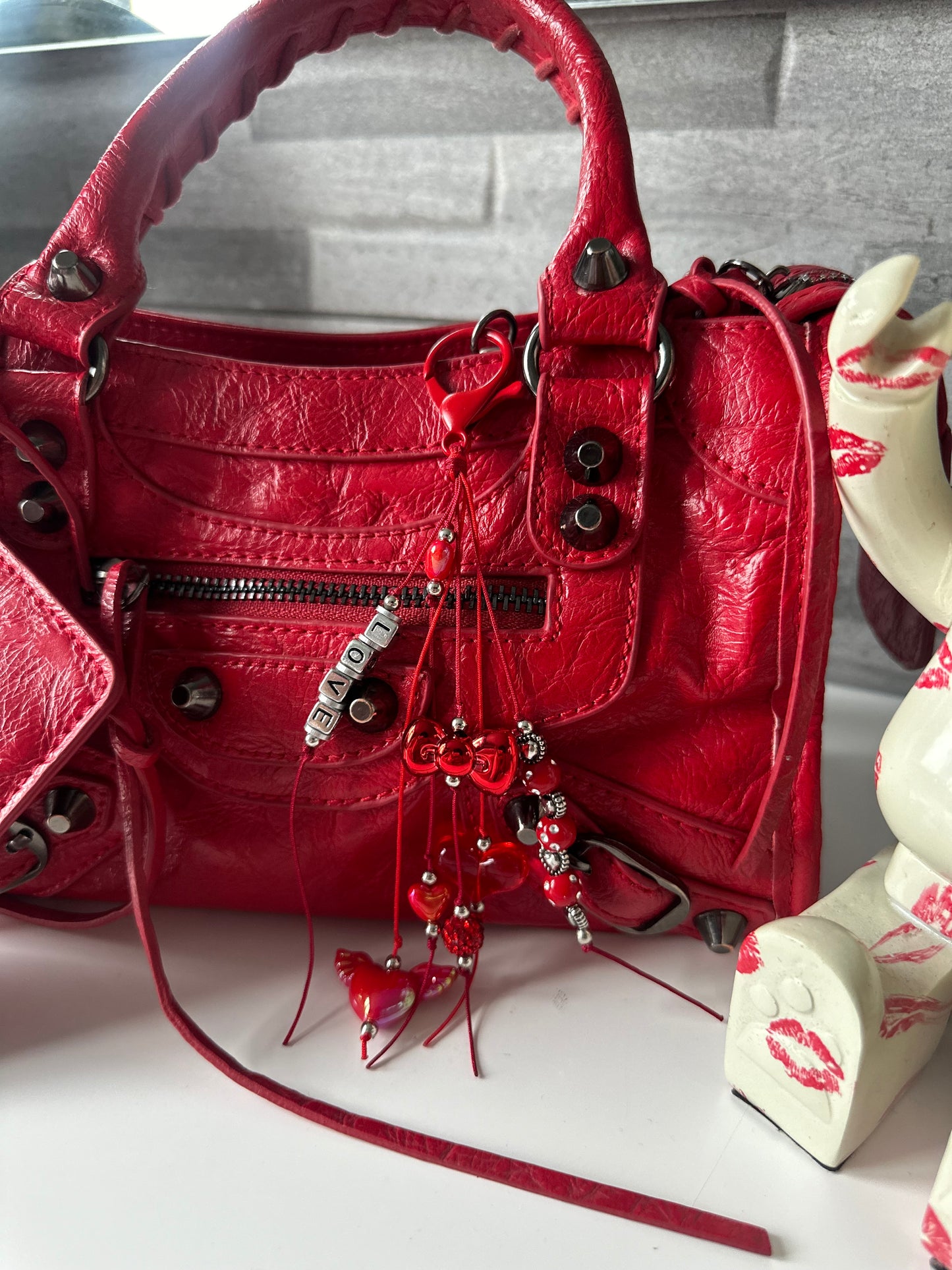 Rouge bagcharm