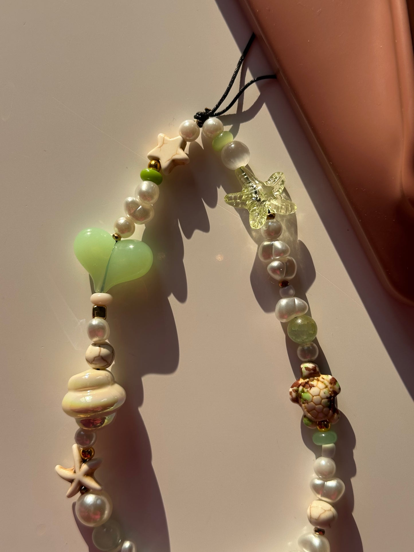Earthy phone charm