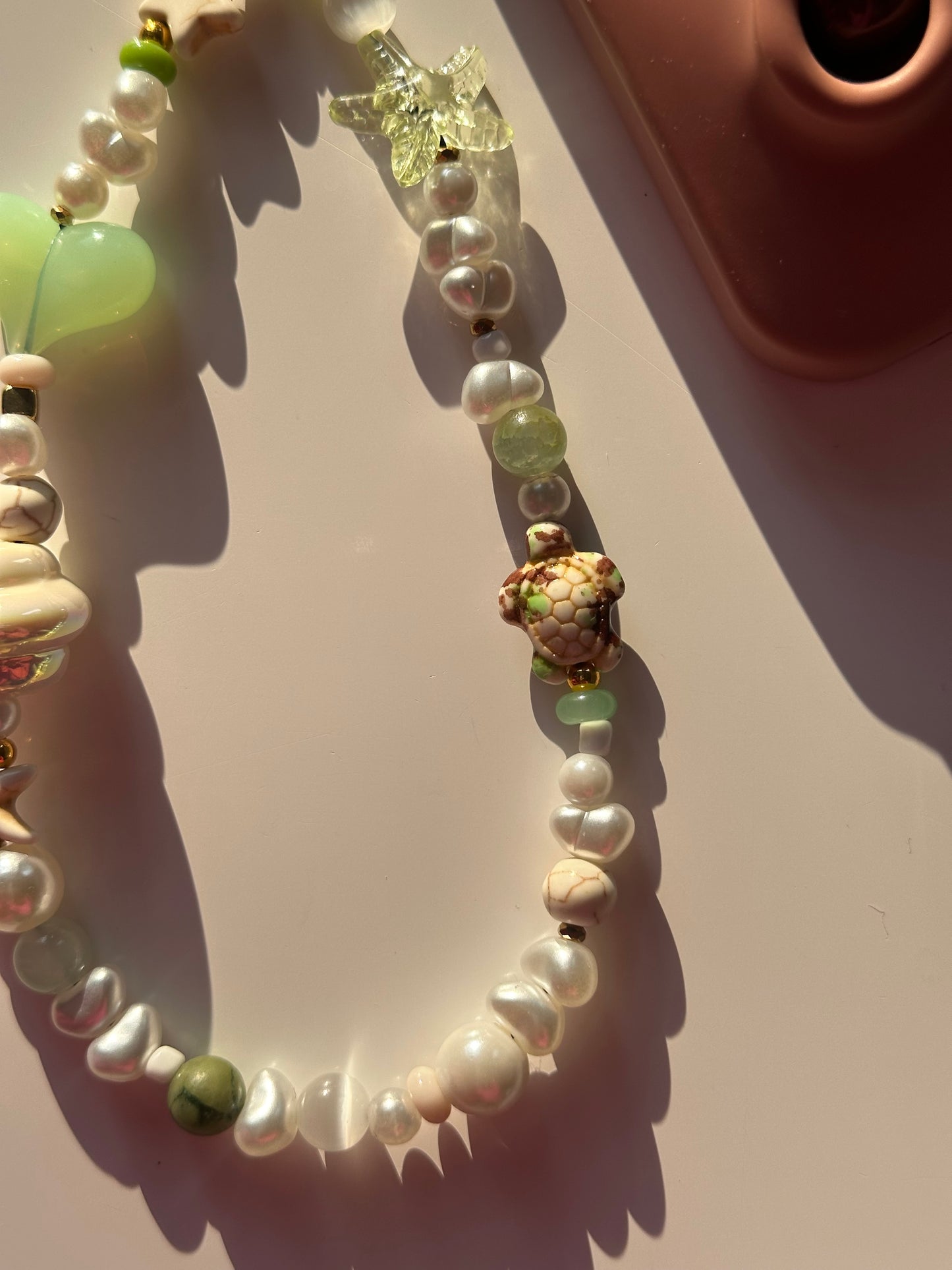 Earthy phone charm