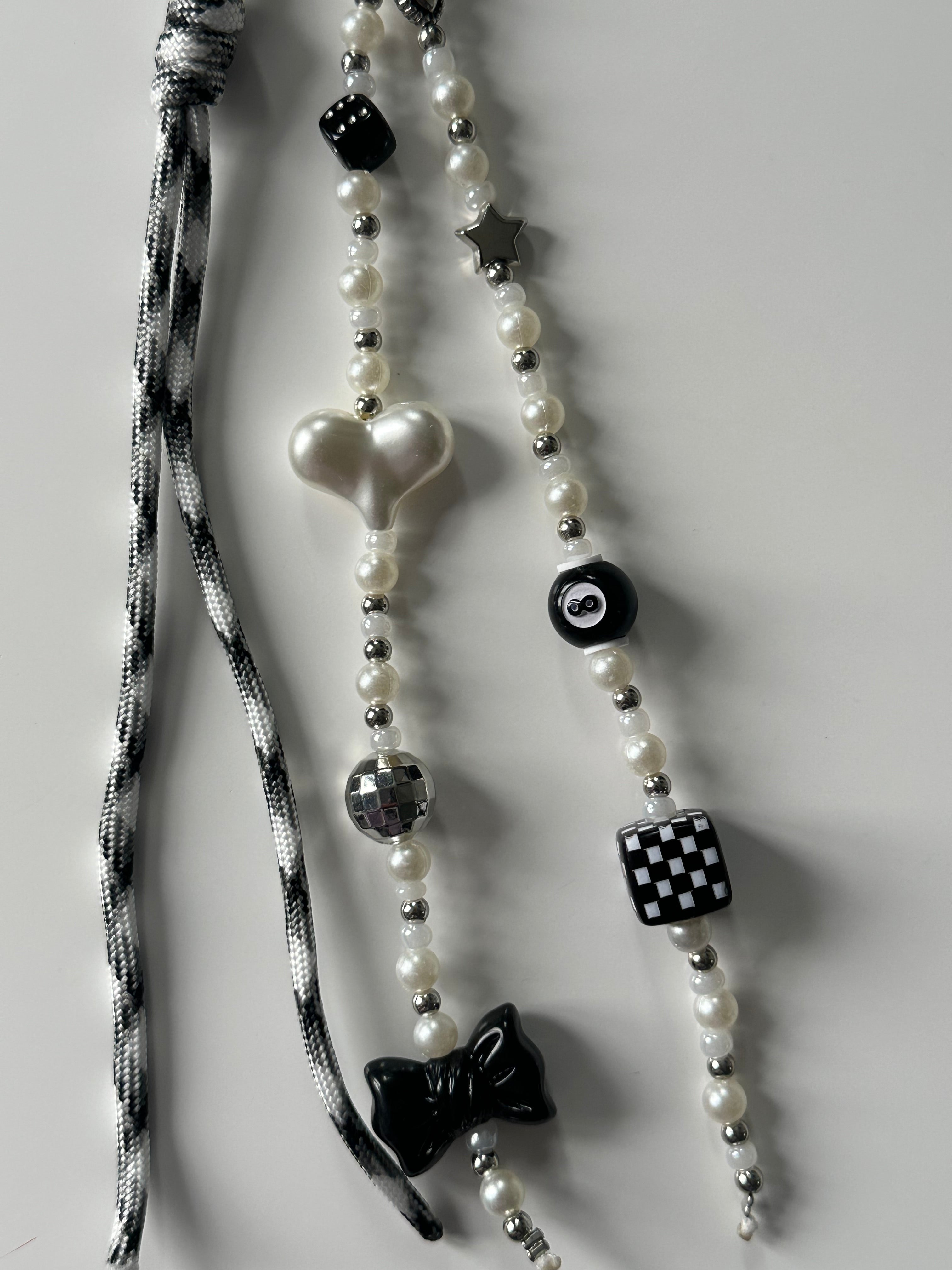 Angel (XL silver) bag charm