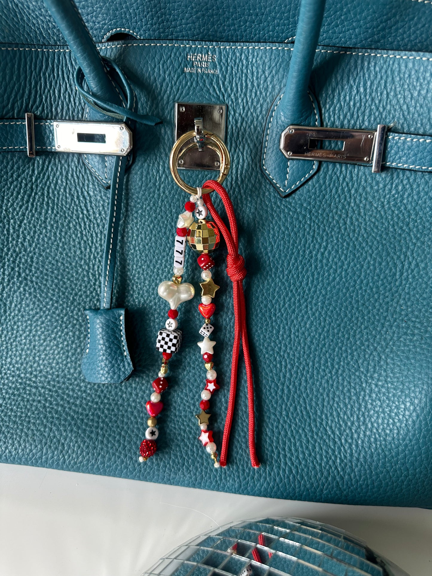 777 lucky bag charm