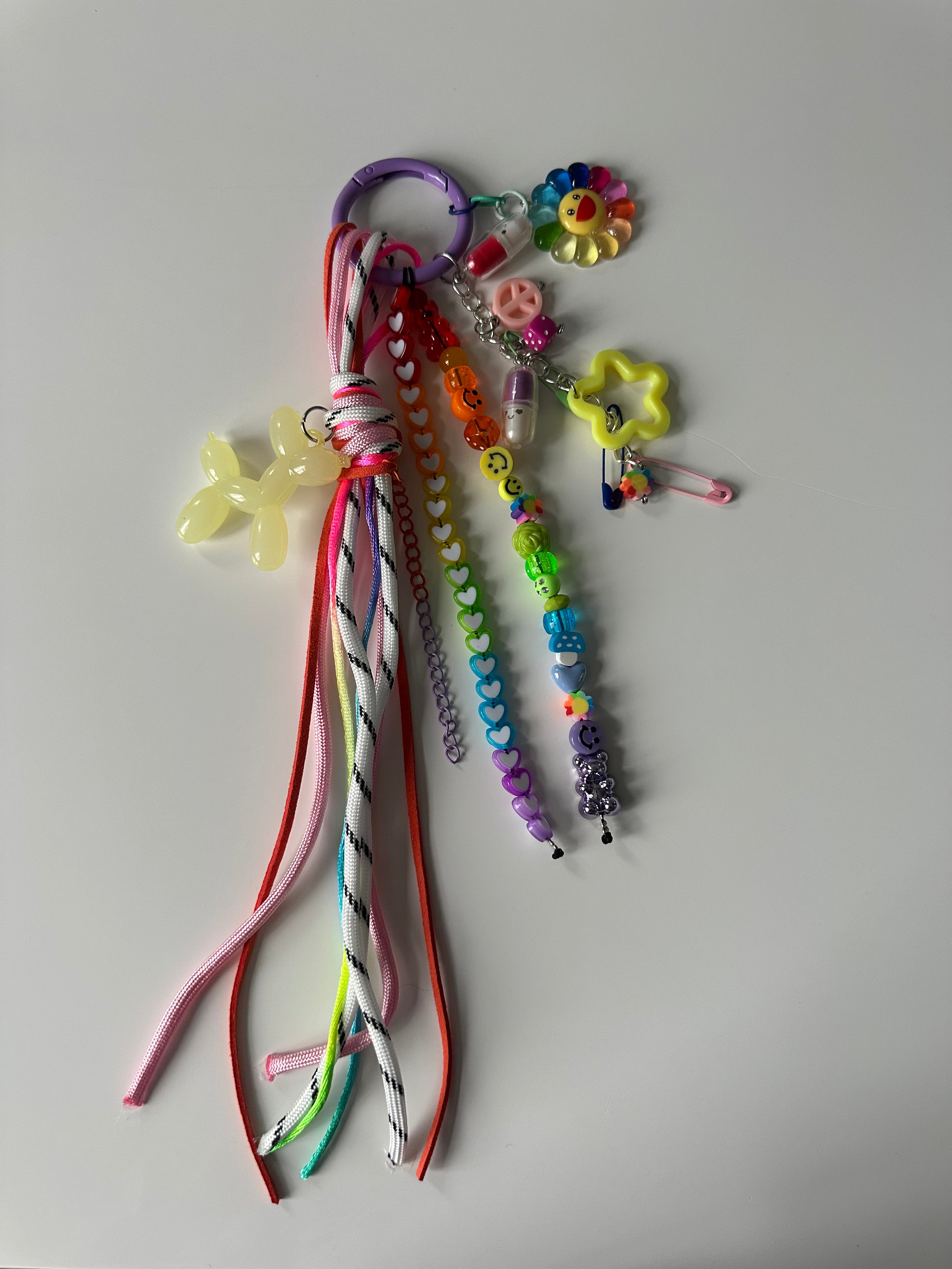 Abby bag charm (yellow dog)