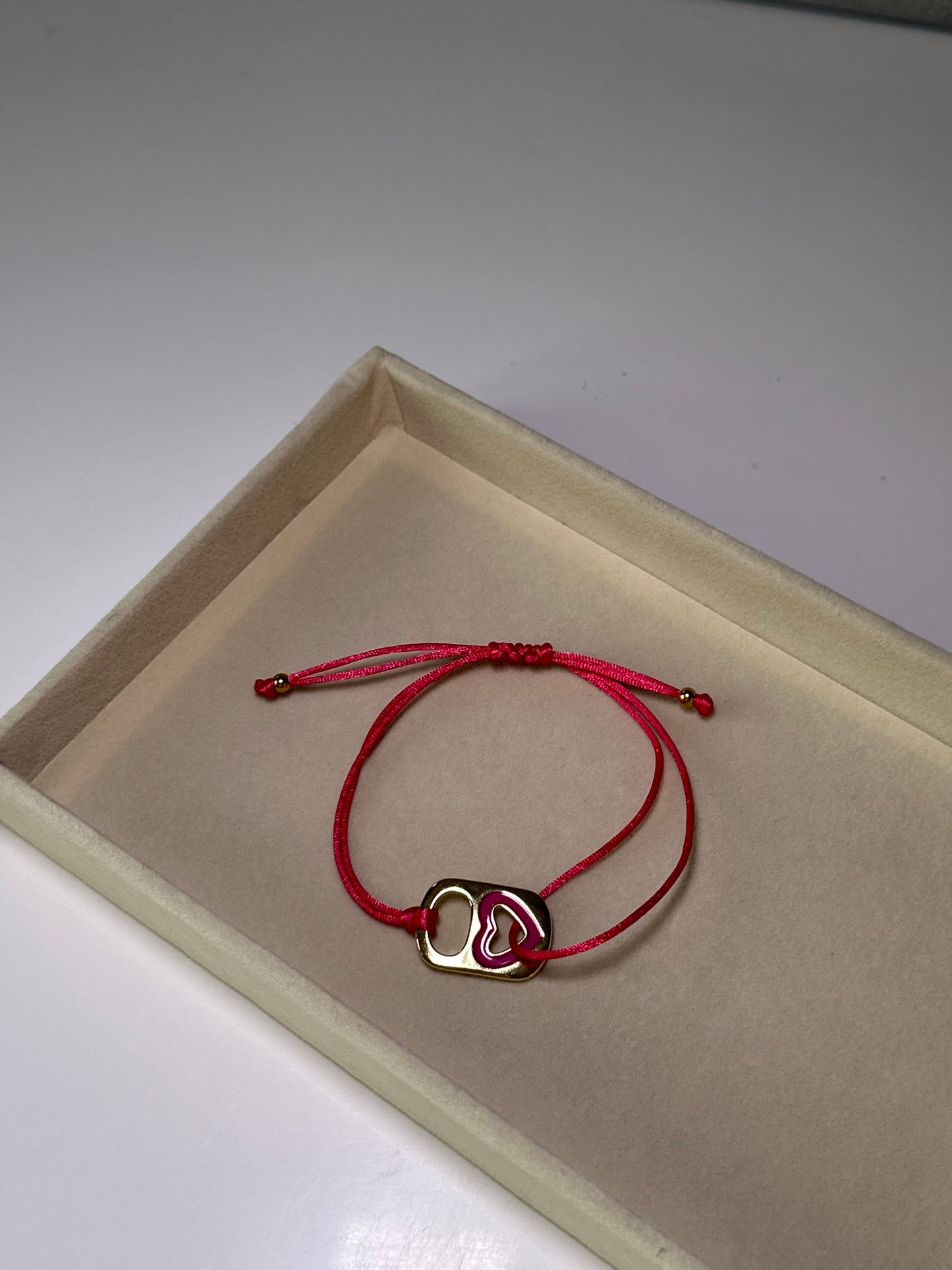 Heart of Gold adjustable bracelet