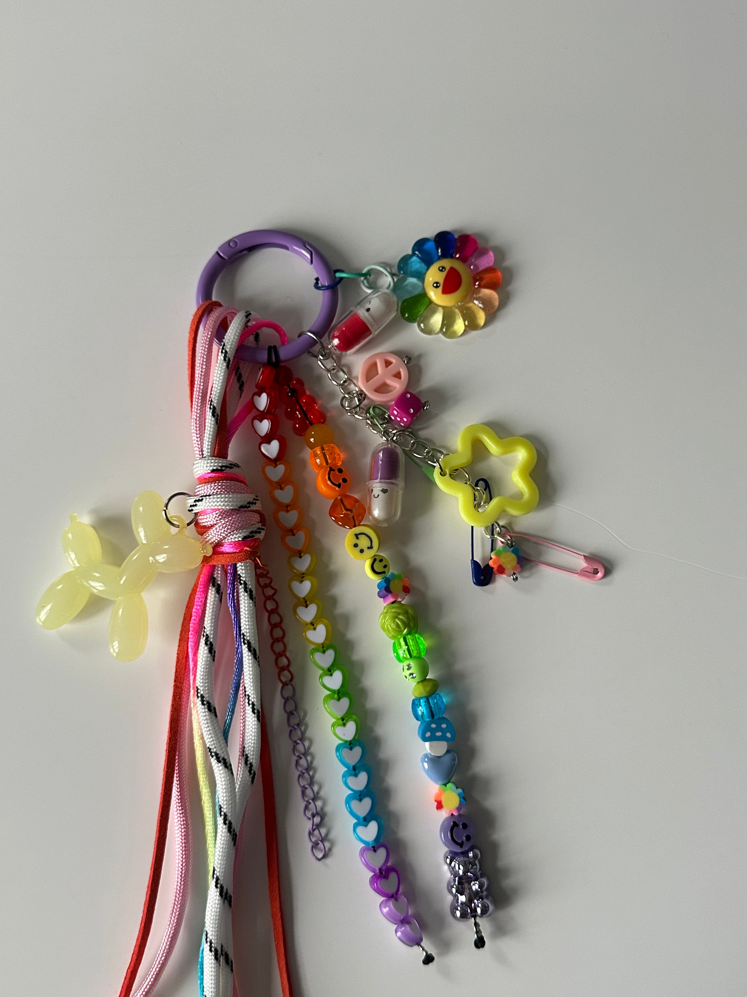 Abby bag charm (yellow dog)