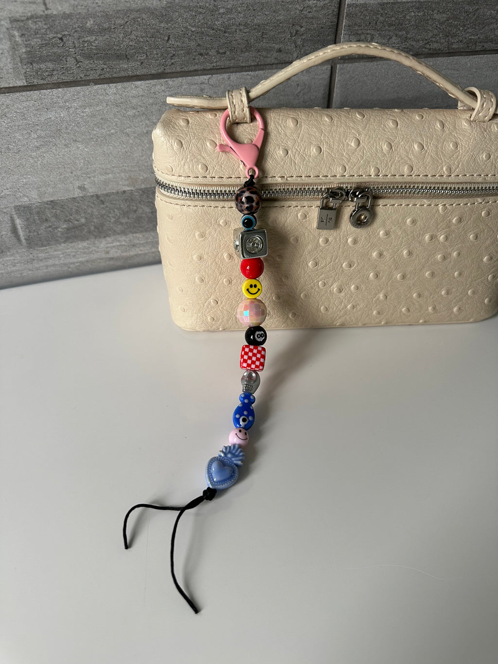Happy bag charm