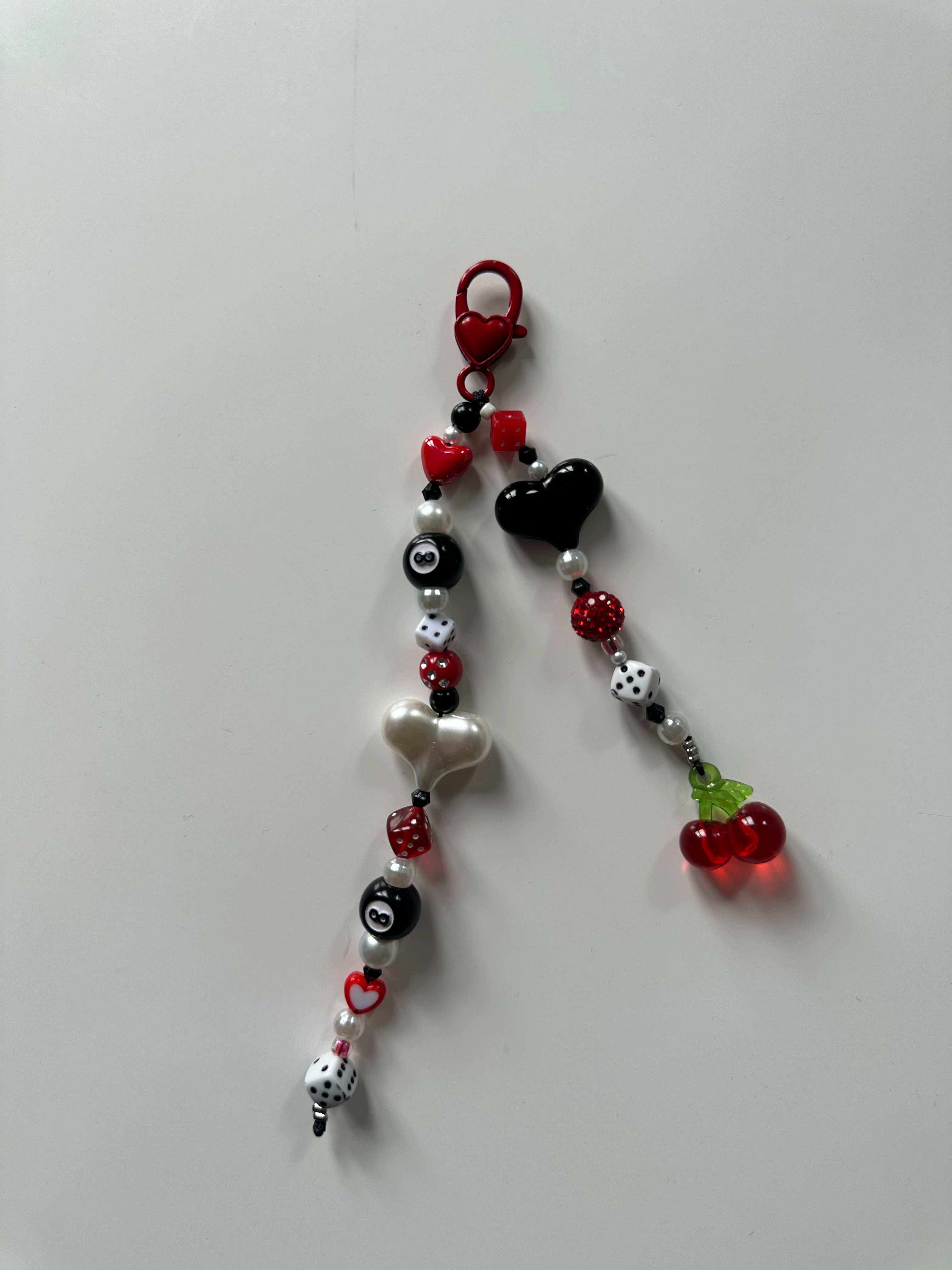 8 cherry’s bag charm