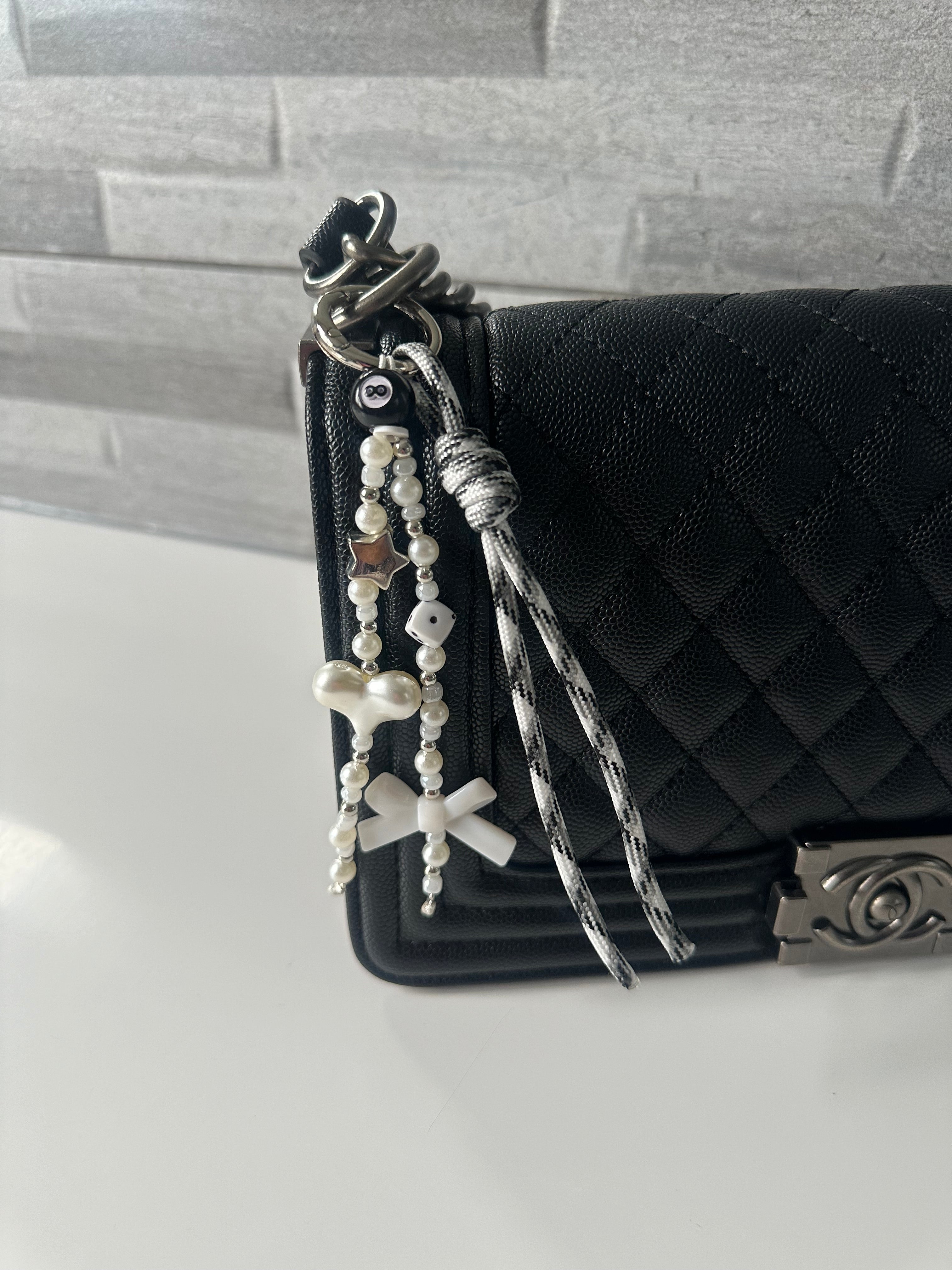 Angel (silver) bag charm