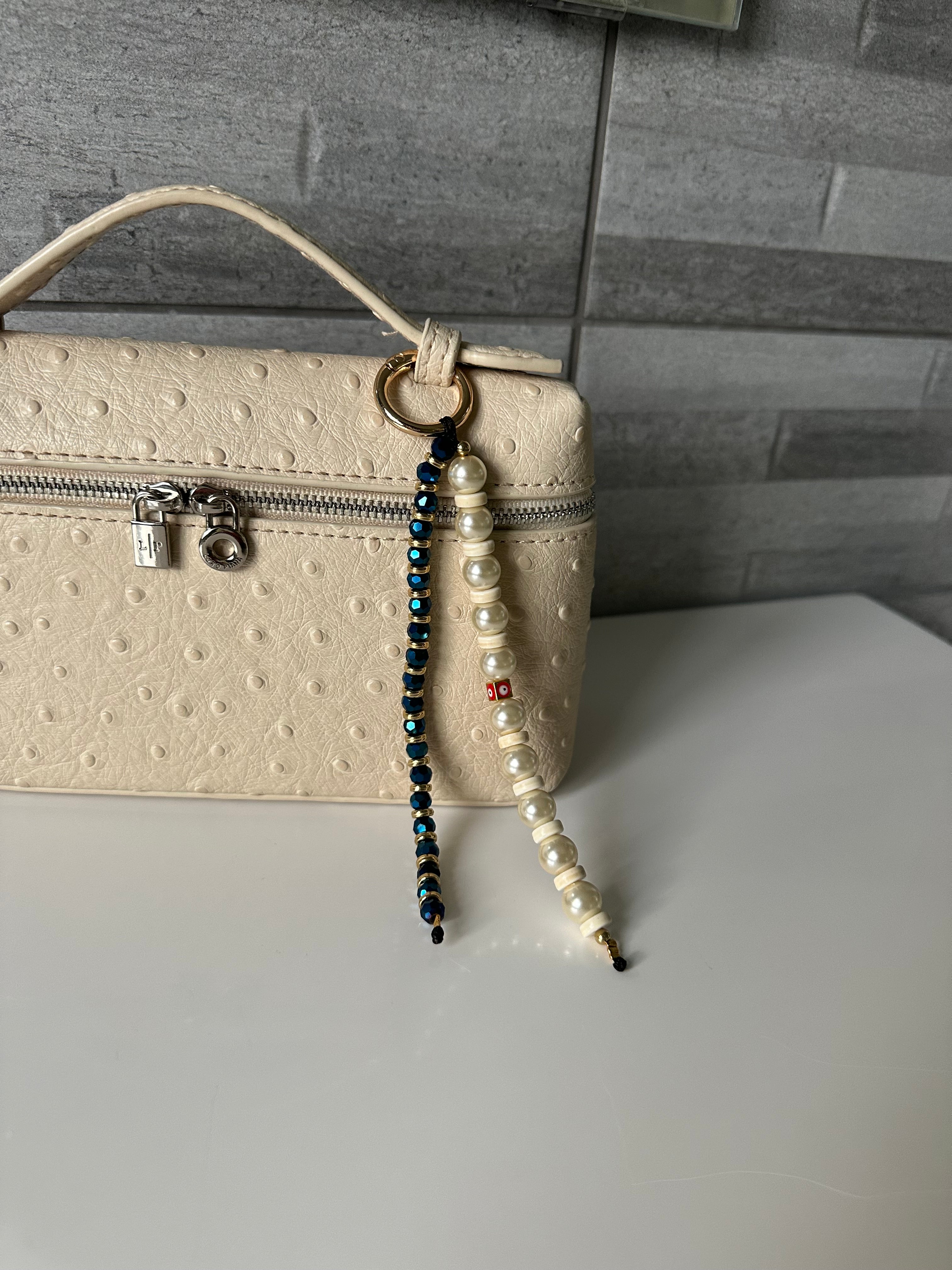 Starlit strand bag charm