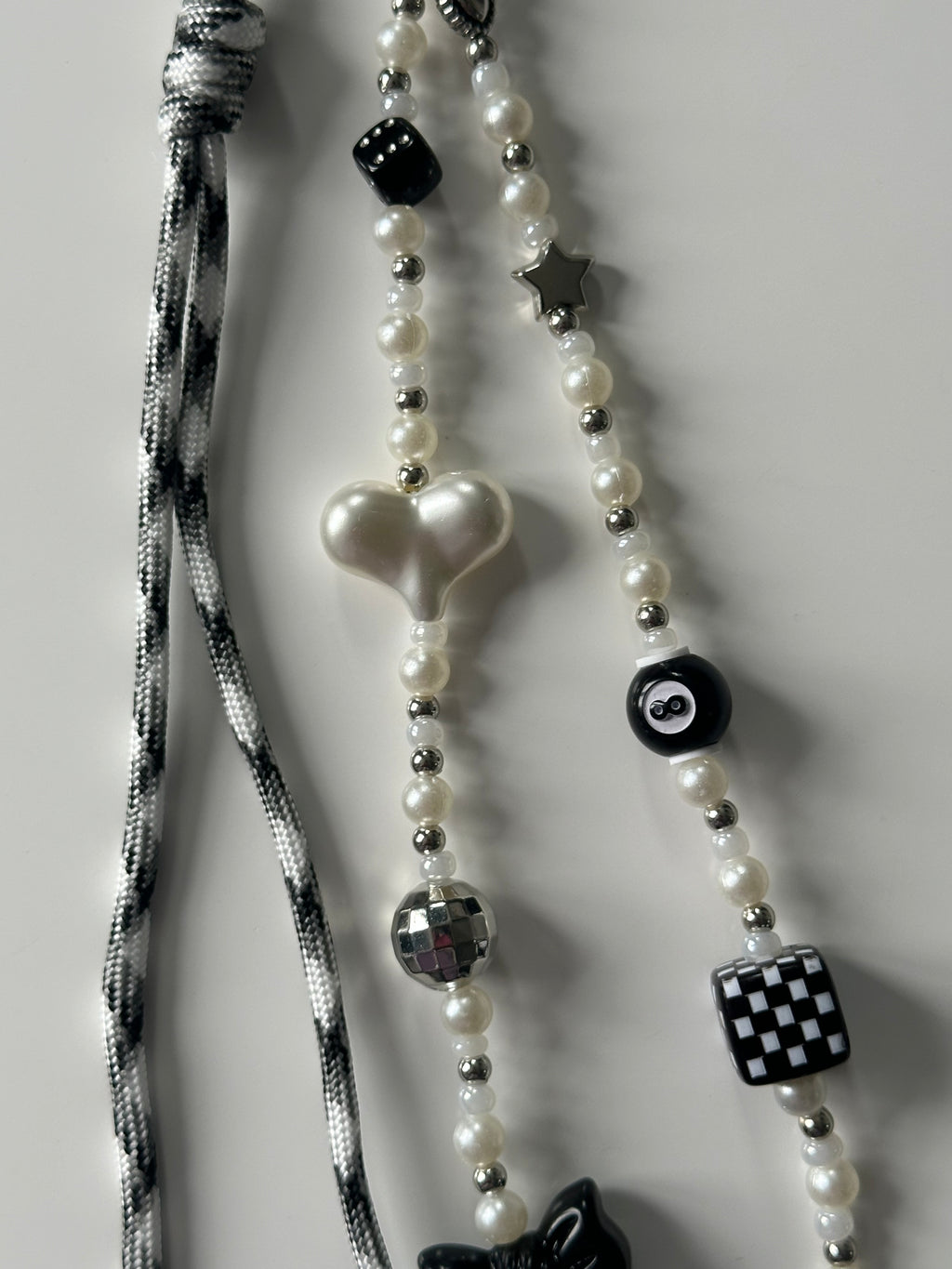 Angel (XL silver) bag charm