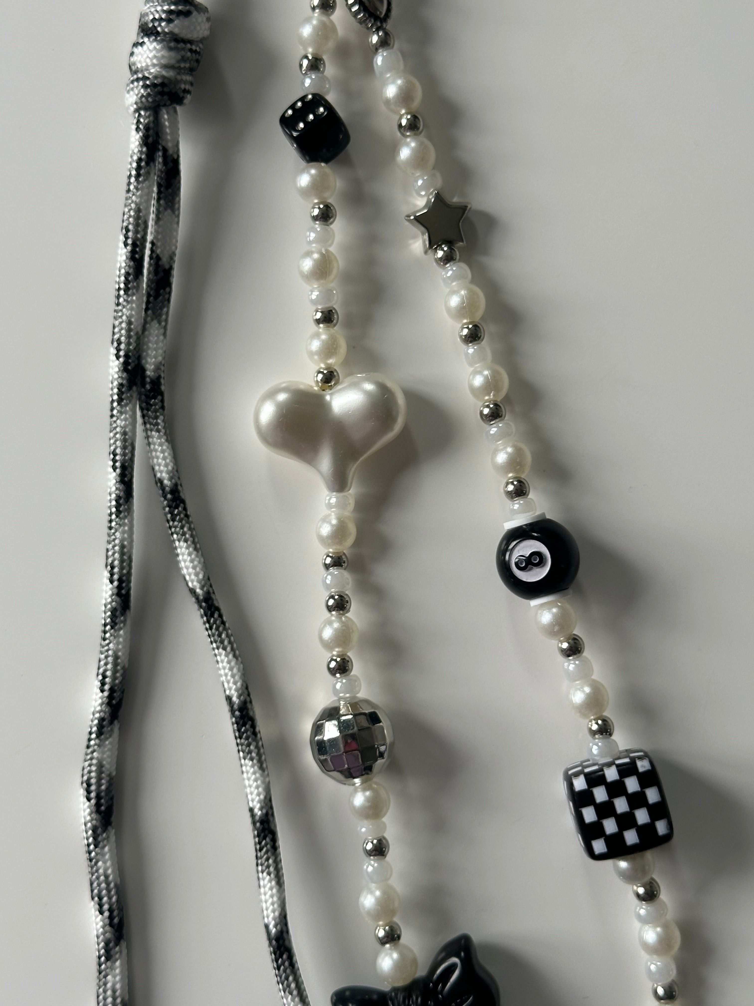 Angel (XL silver) bag charm