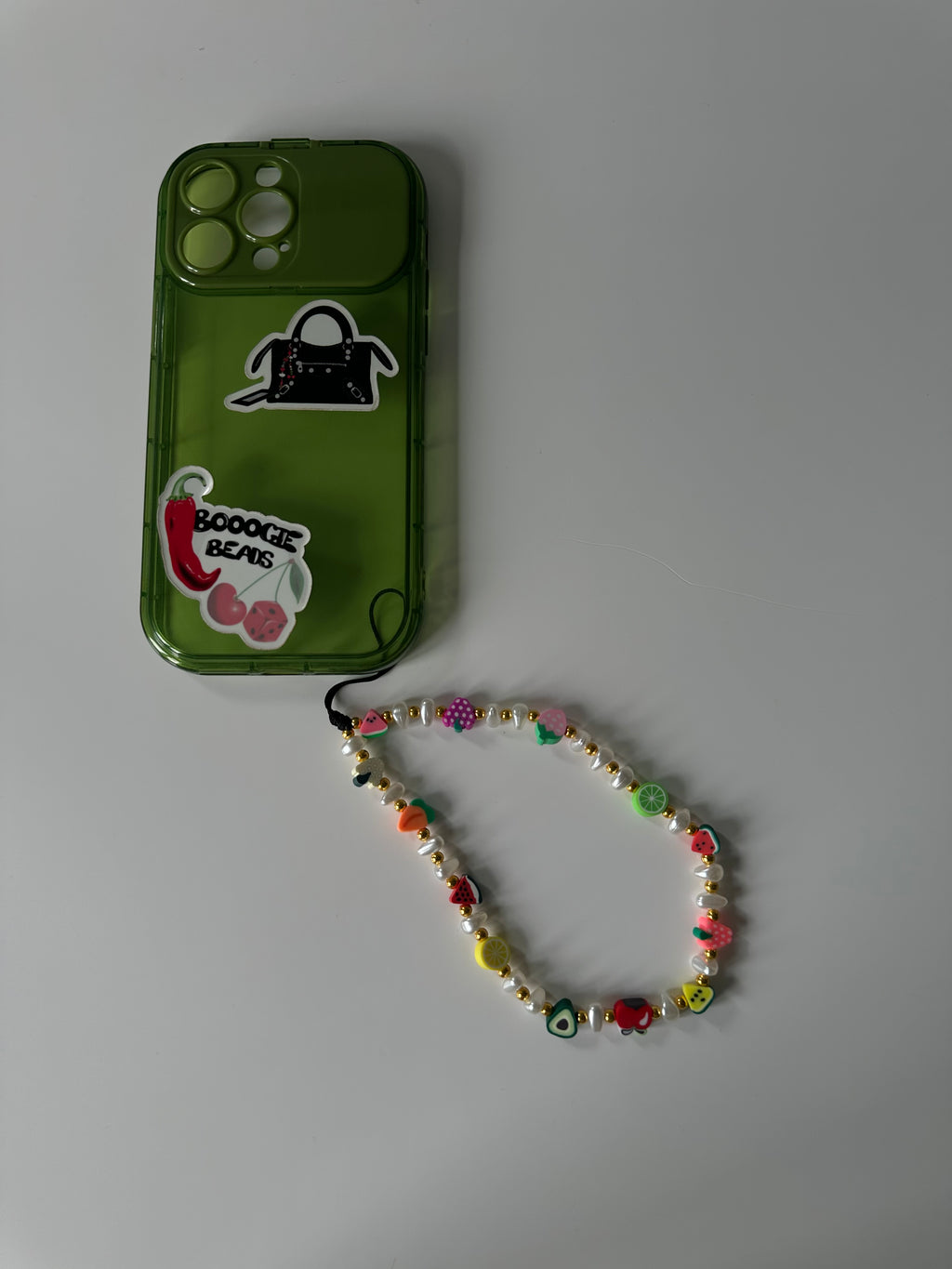 Fruity phone charm
