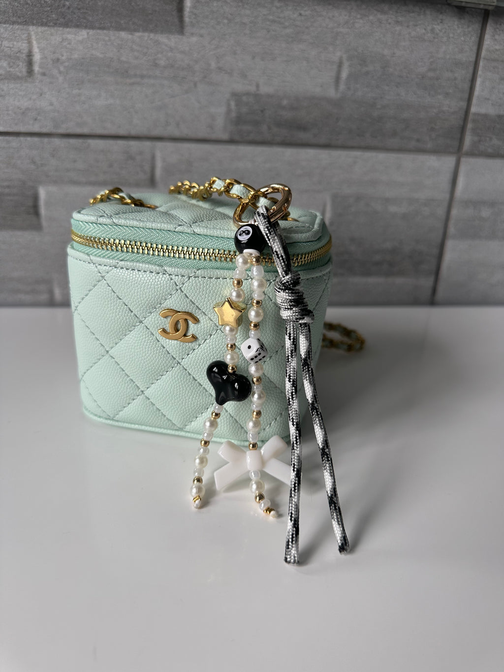 Angel (gold) bag charm