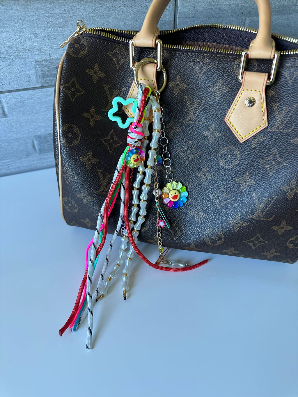 Crazy bones bag charm