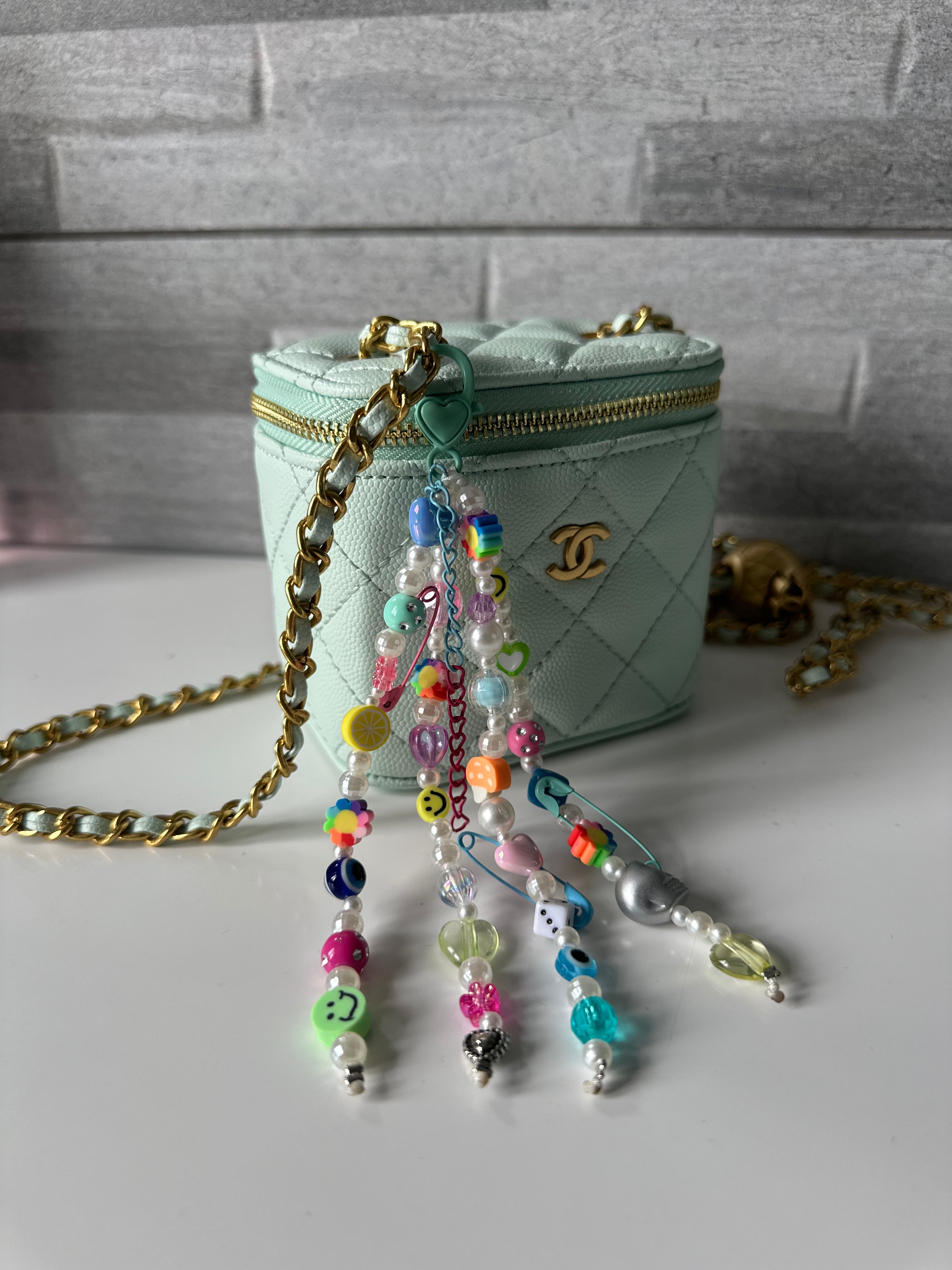 Funky bag charm