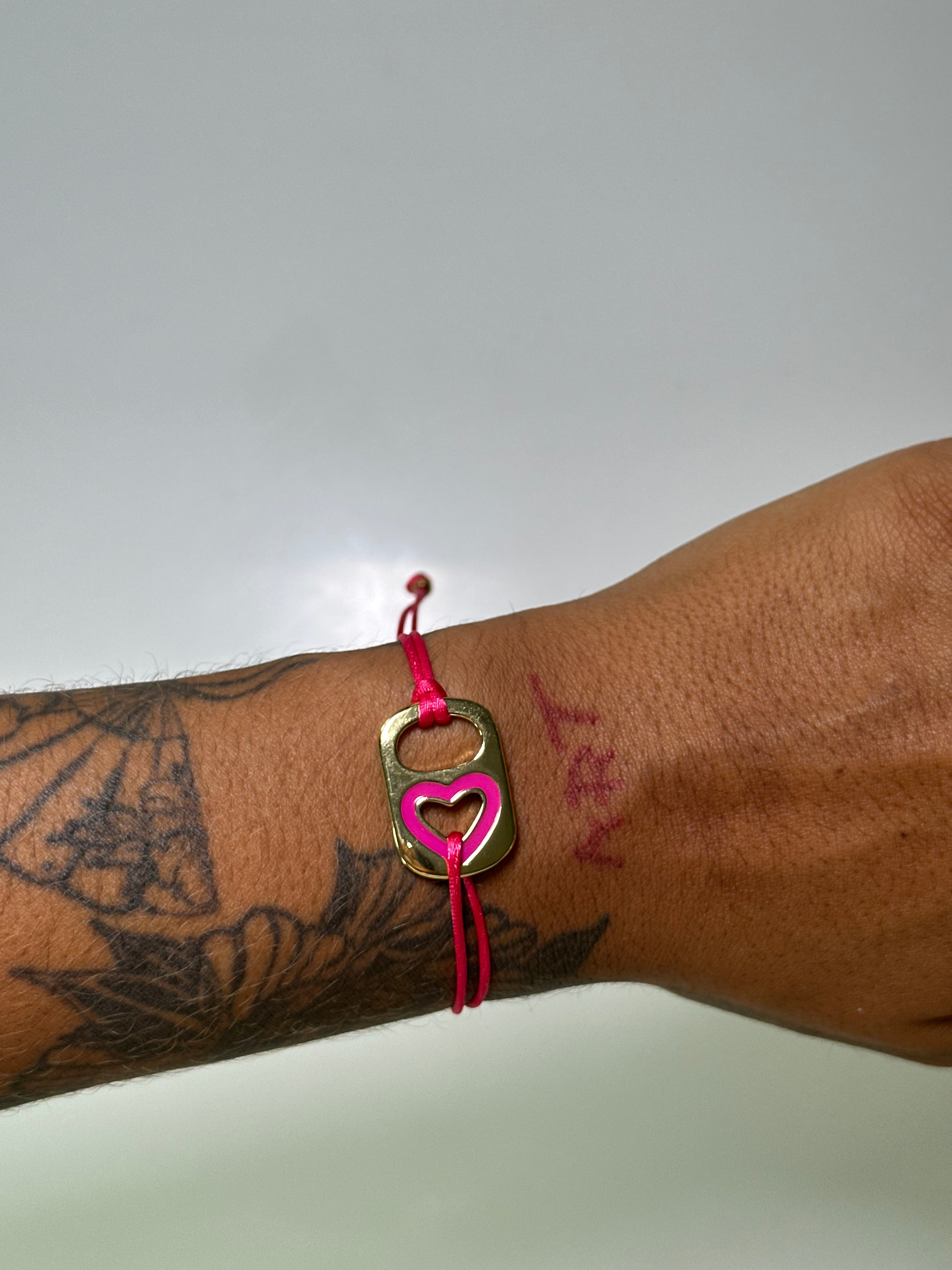 Heart of Gold adjustable bracelet