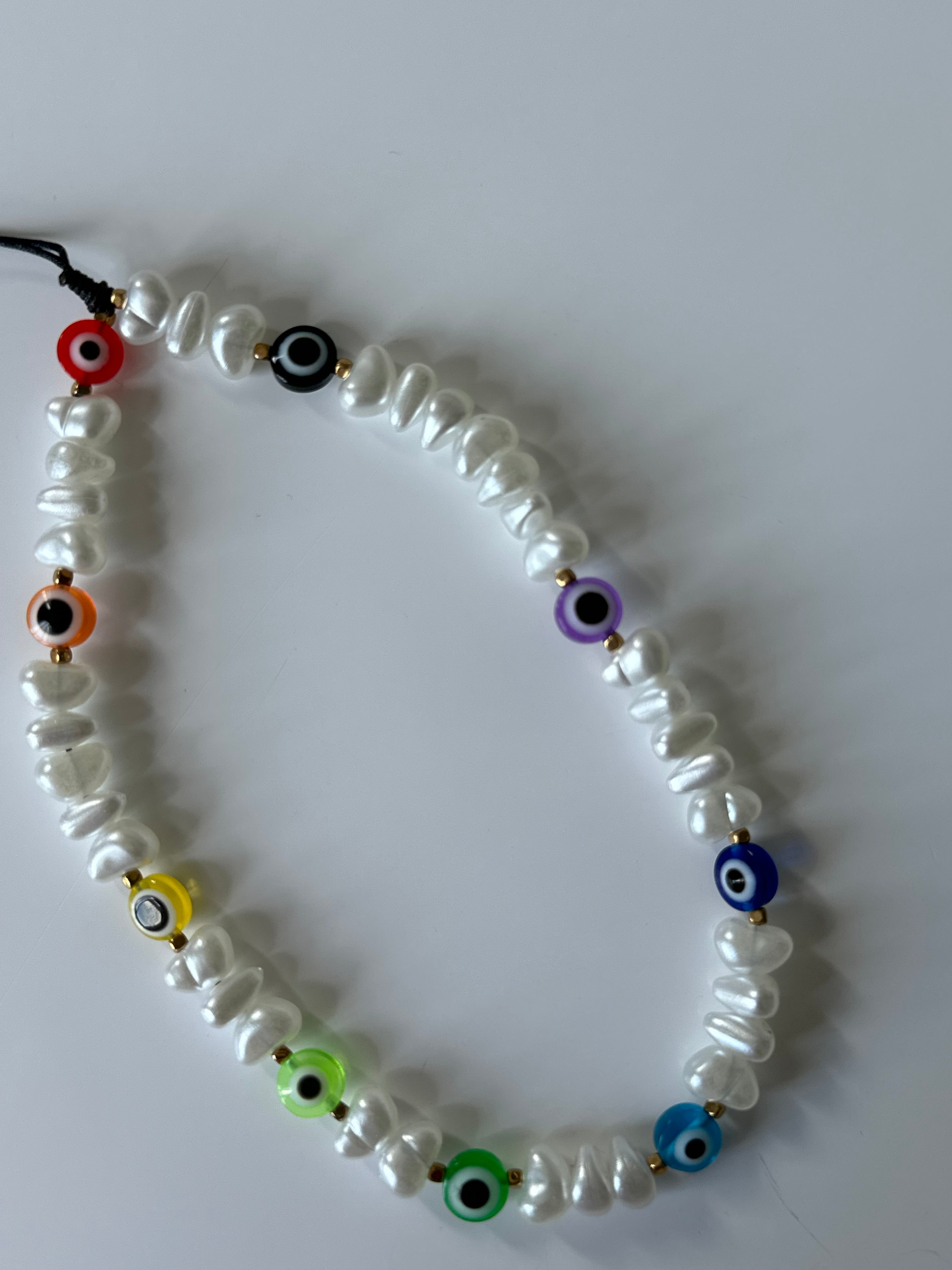 Evil eye phone charm