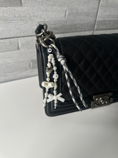 Angel (silver) bag charm