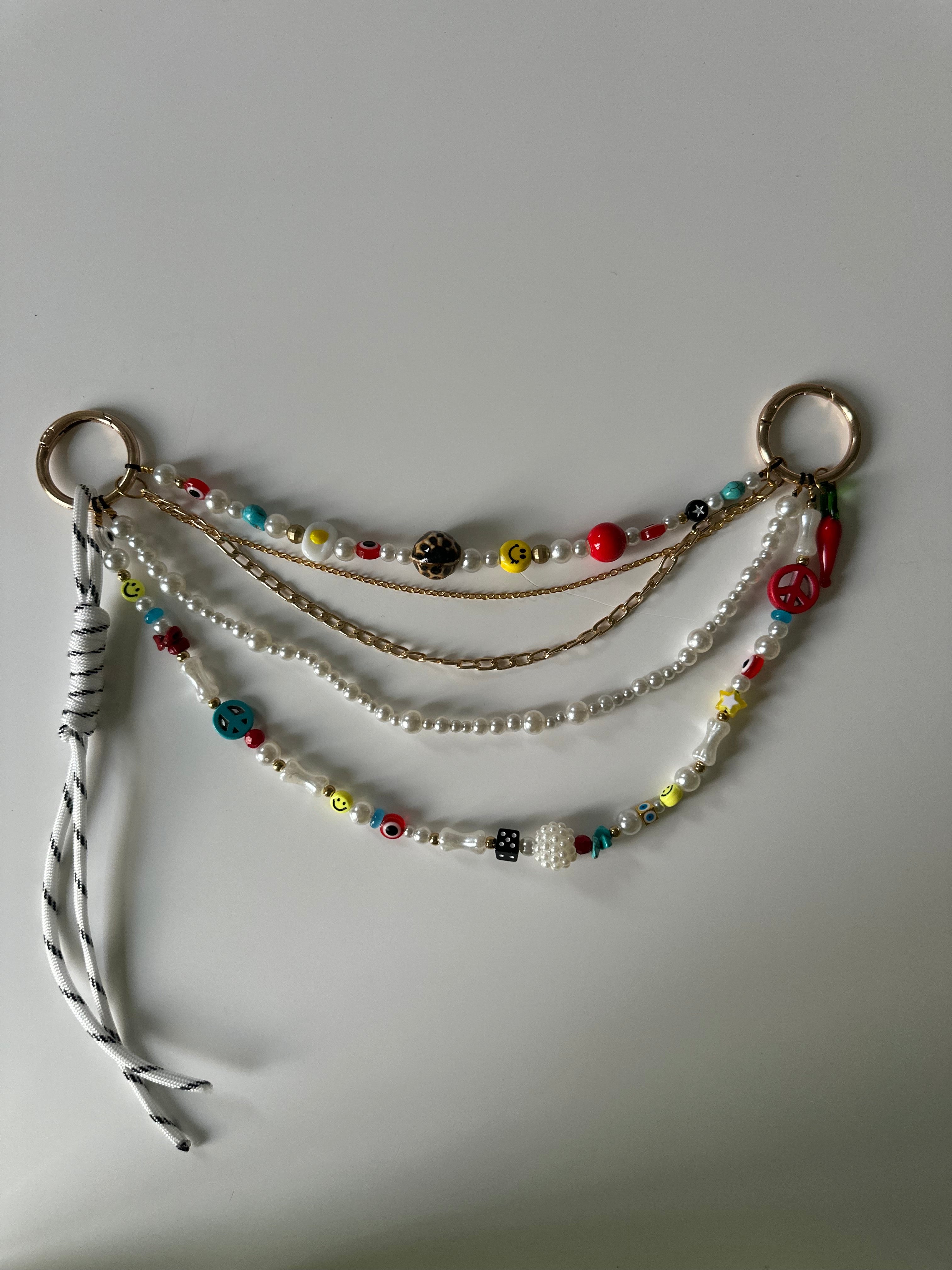 Luxe loop bag charm