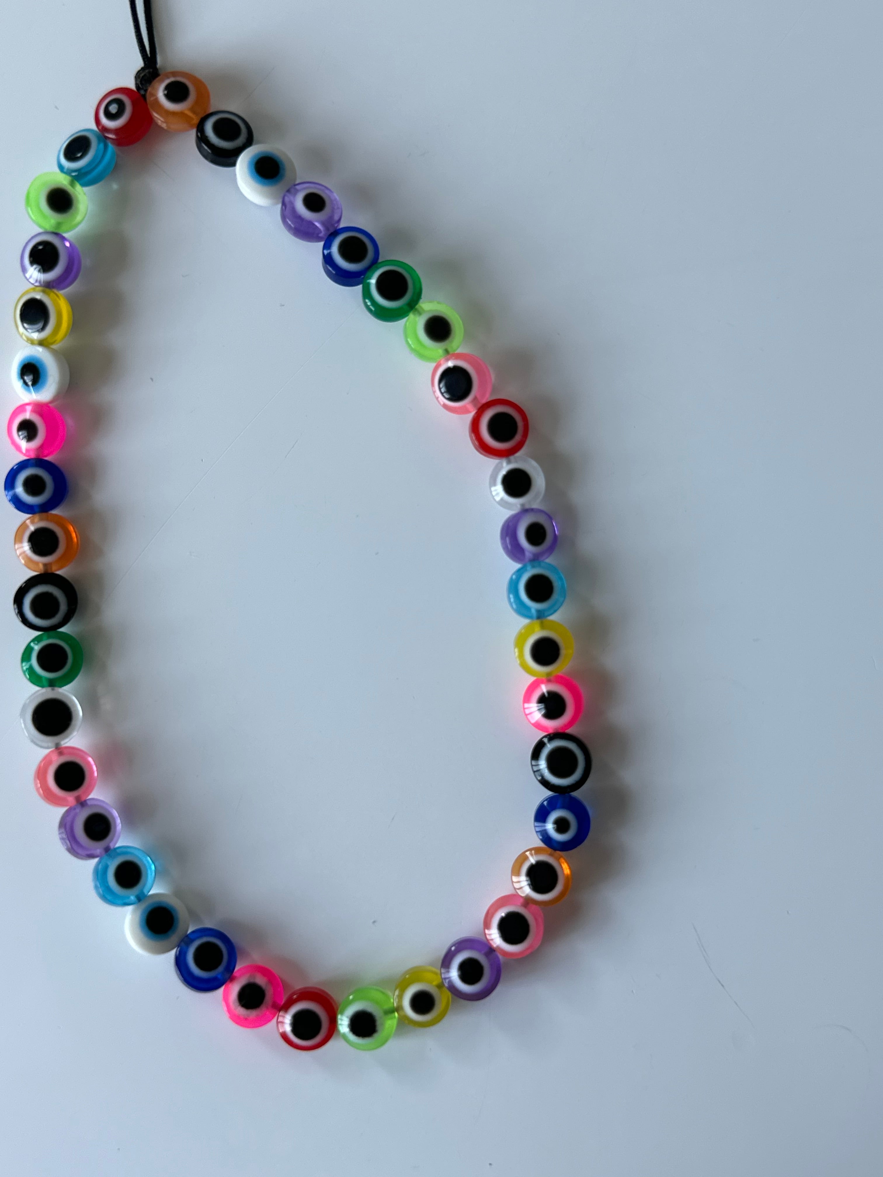 Evil eye phone charm