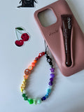 Rainbow phone charm