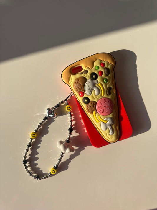 Smiley phone charm