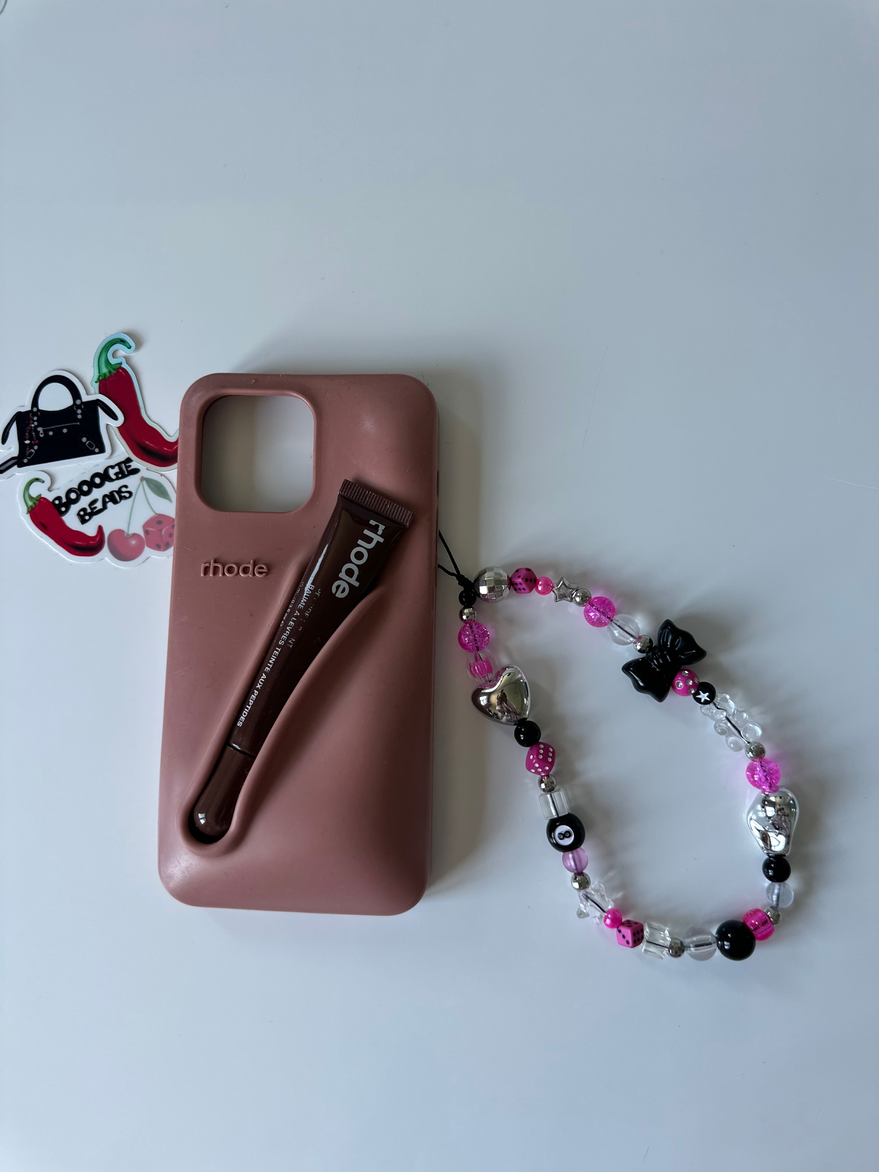 Rockstar phone charm