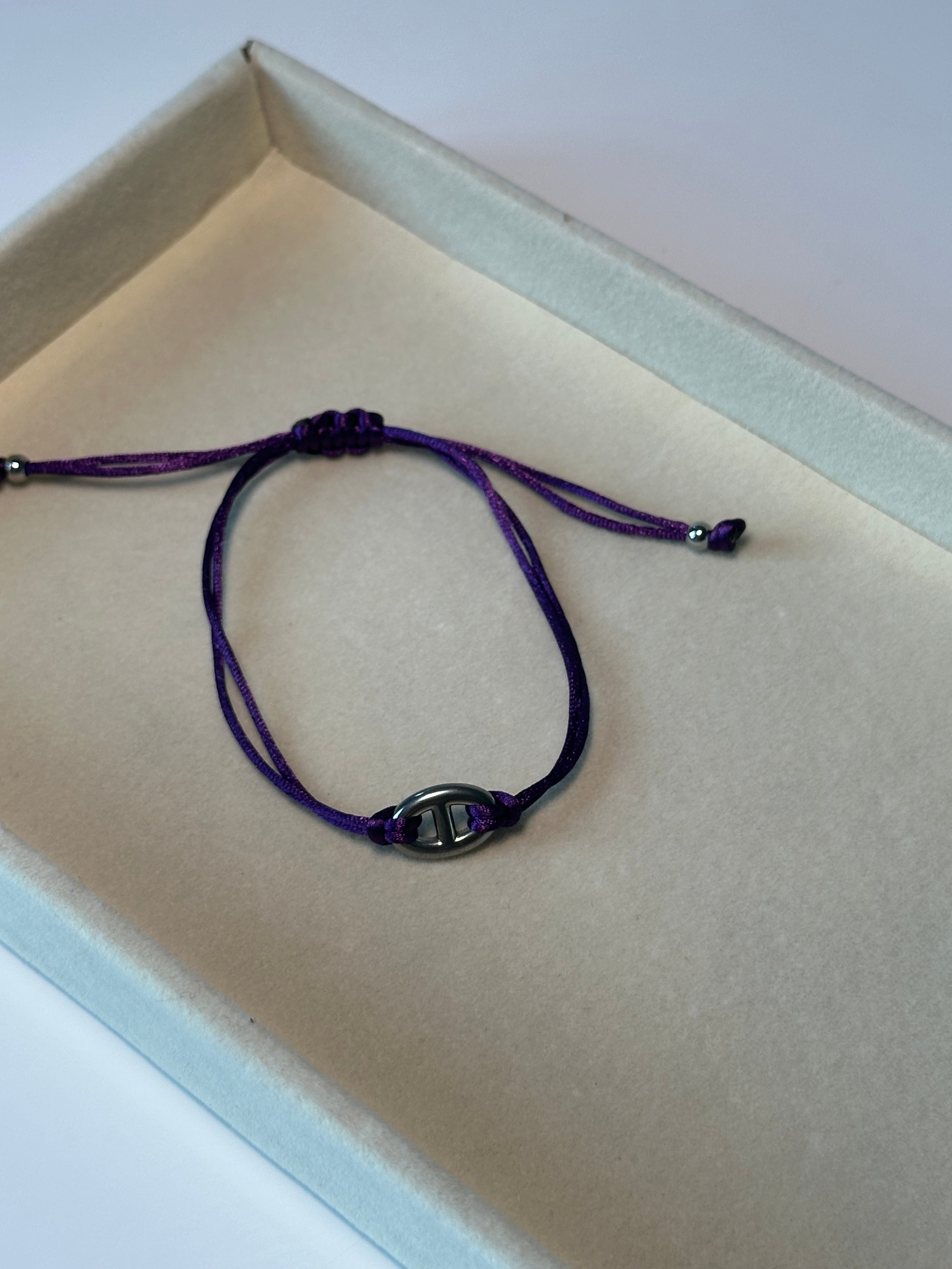 Cleo adjustable bracelet (silver)