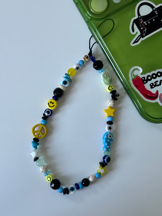 Funky phone charm