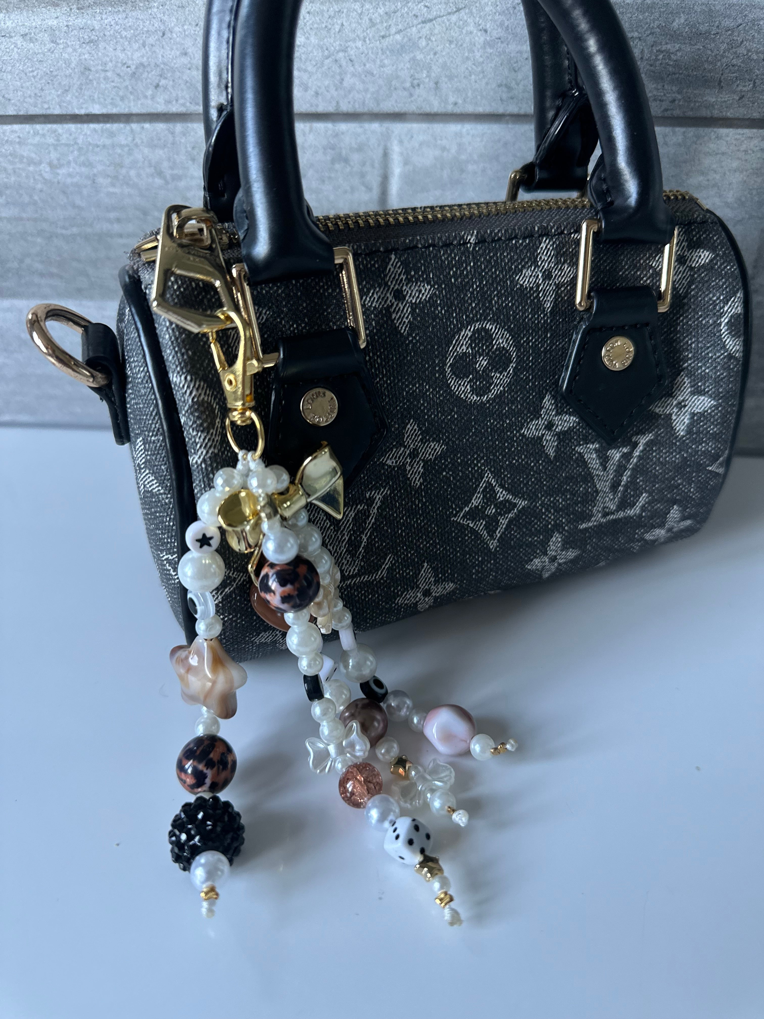 Pearl bag charm