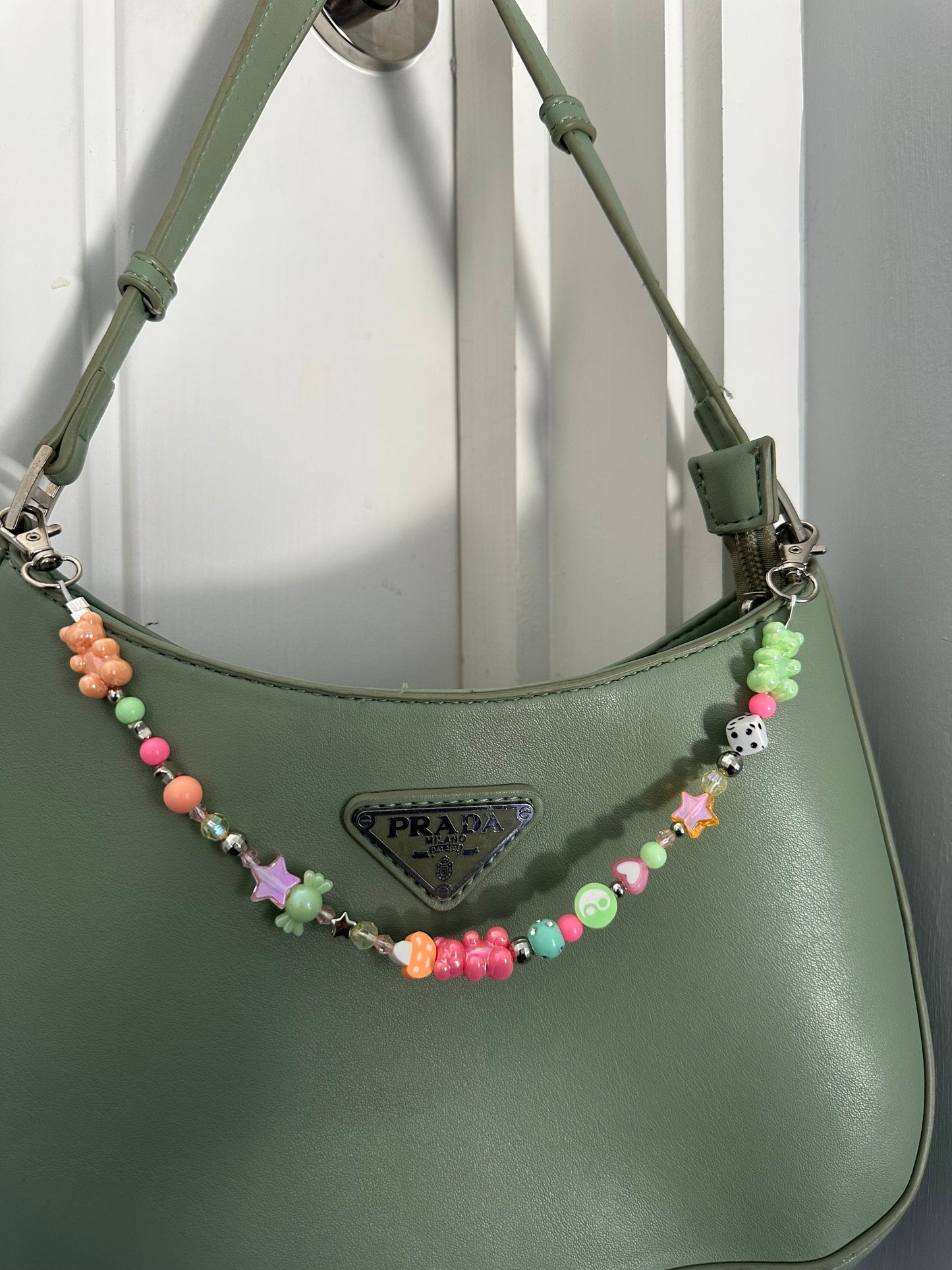 Pastel bag charm