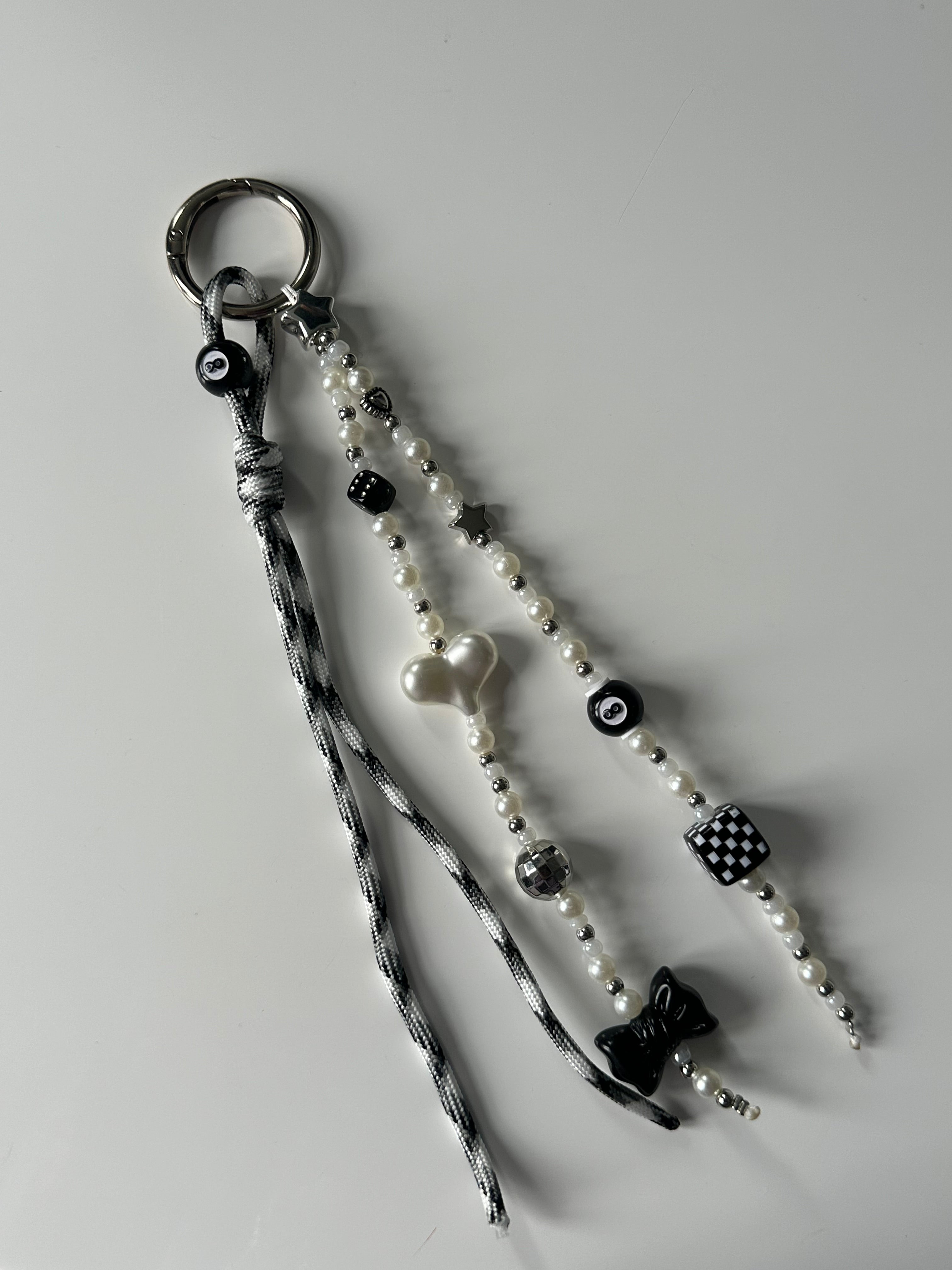 Angel (XL silver) bag charm