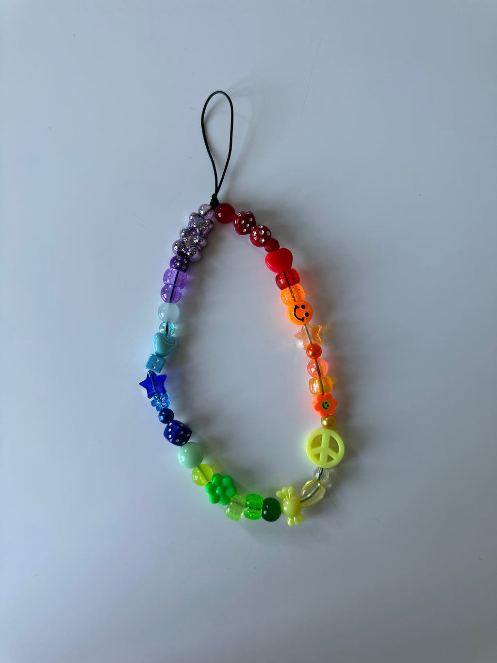 Rainbow phone charm
