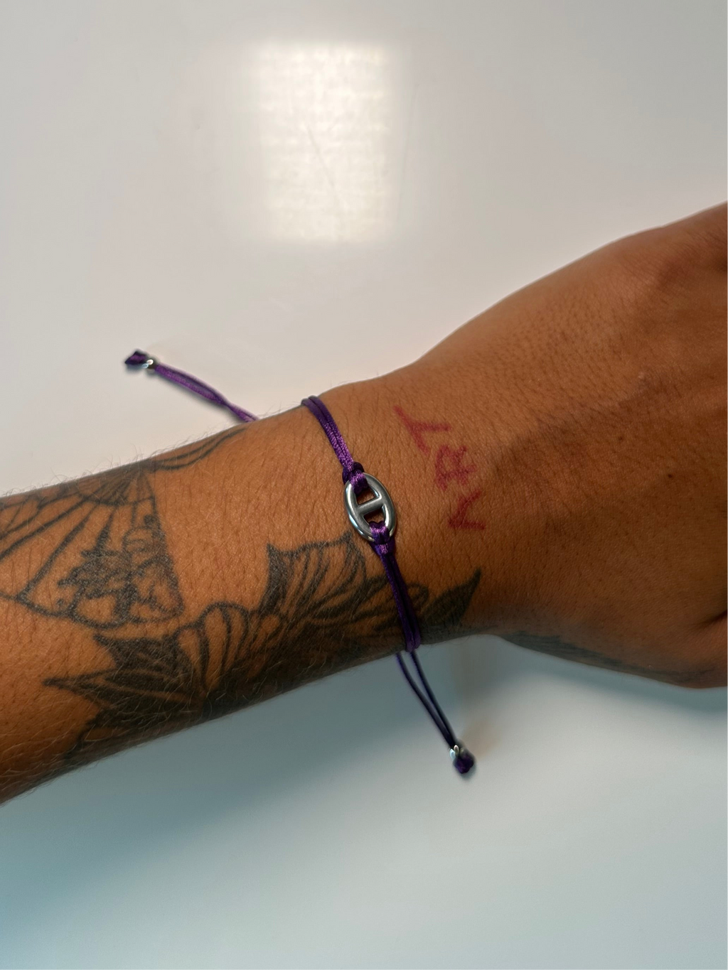 Cleo adjustable bracelet (silver)