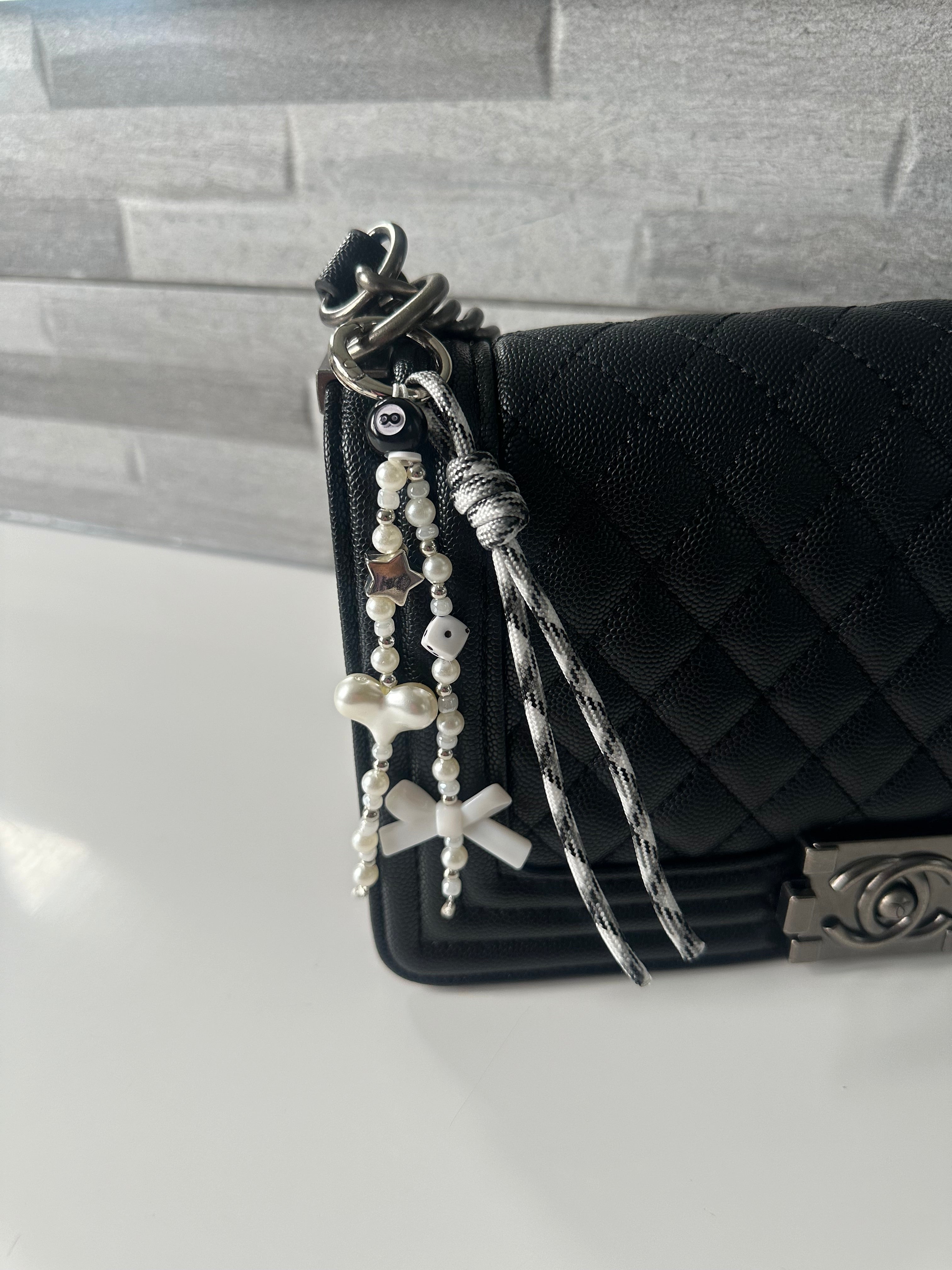 Angel (silver) bag charm