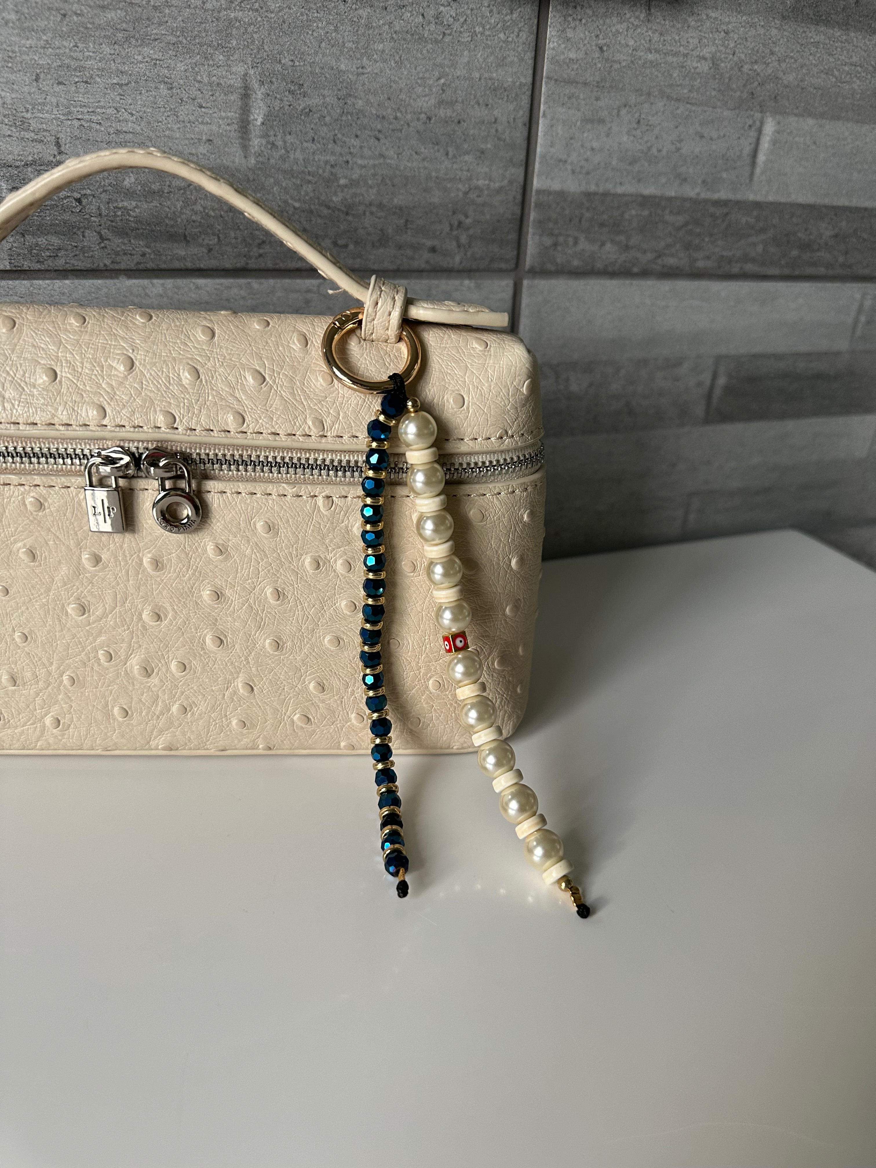 Starlit strand bag charm