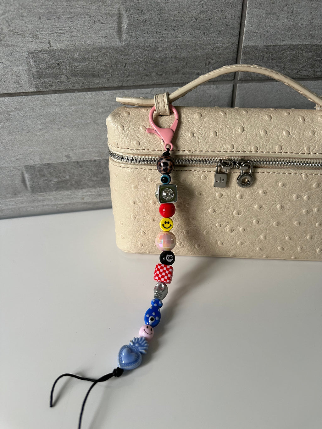 Happy bag charm
