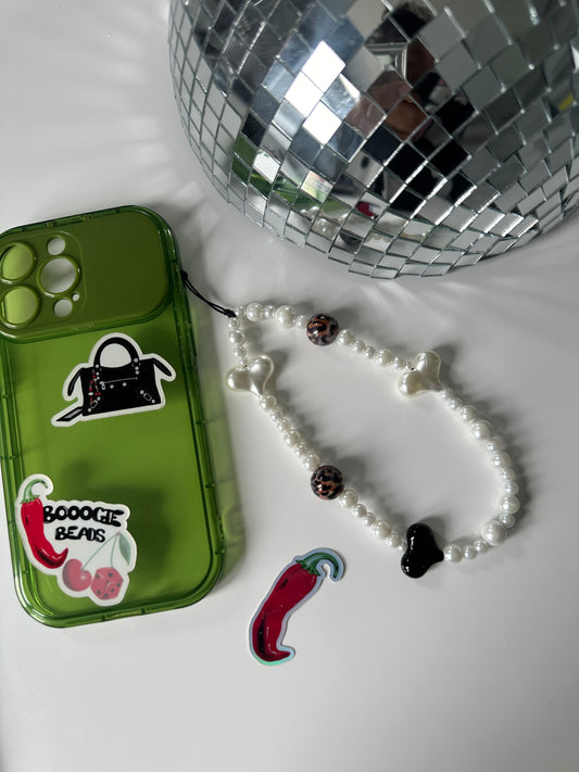 Leopard Phone Charm