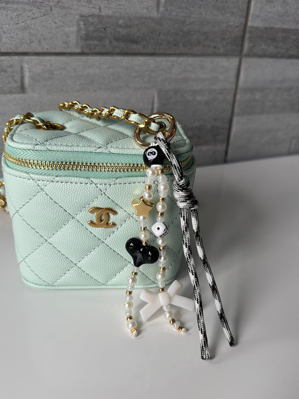 Angel (gold) bag charm