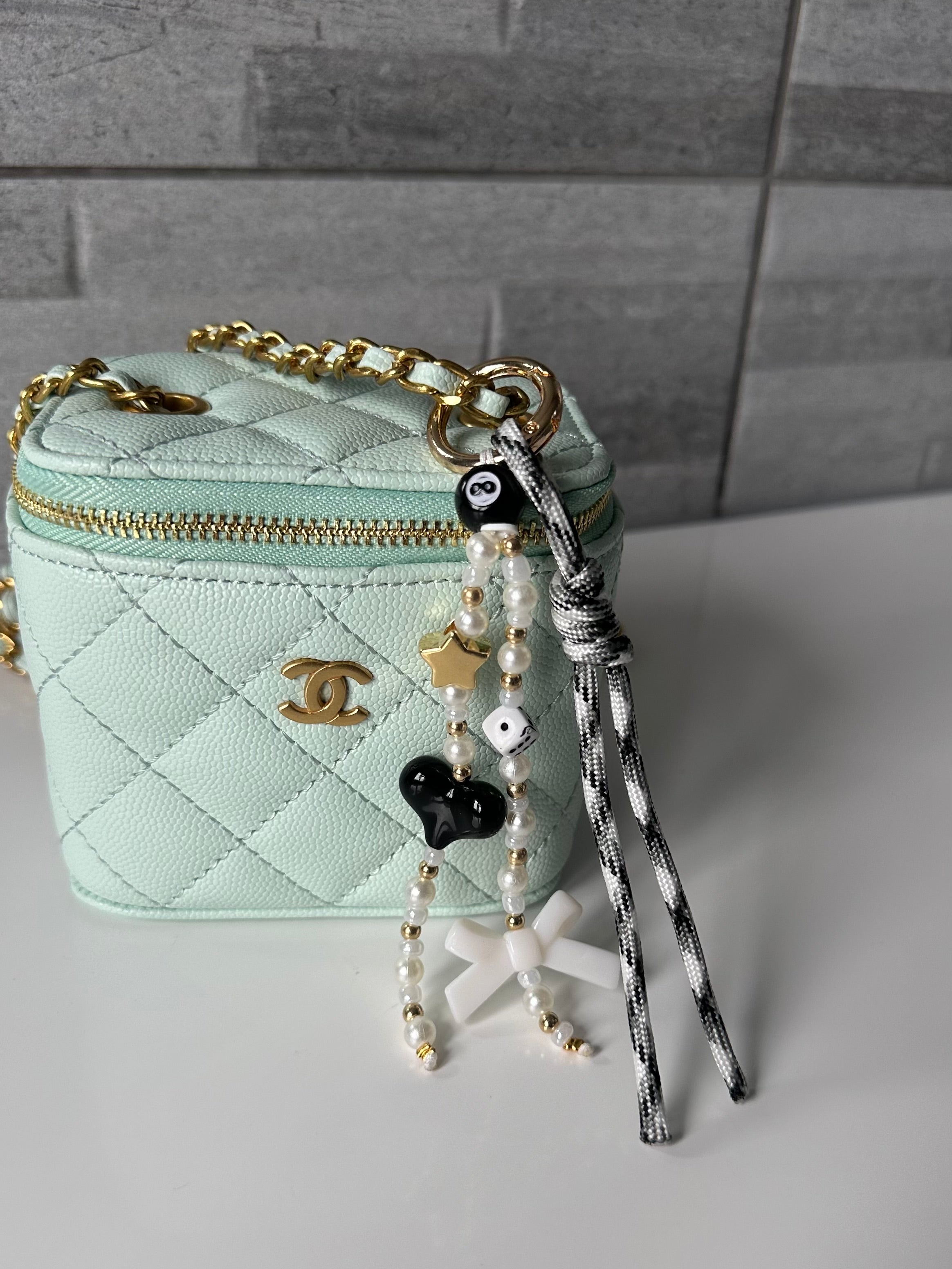 Angel (gold) bag charm