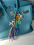 Abby Bag charm (pink dog)