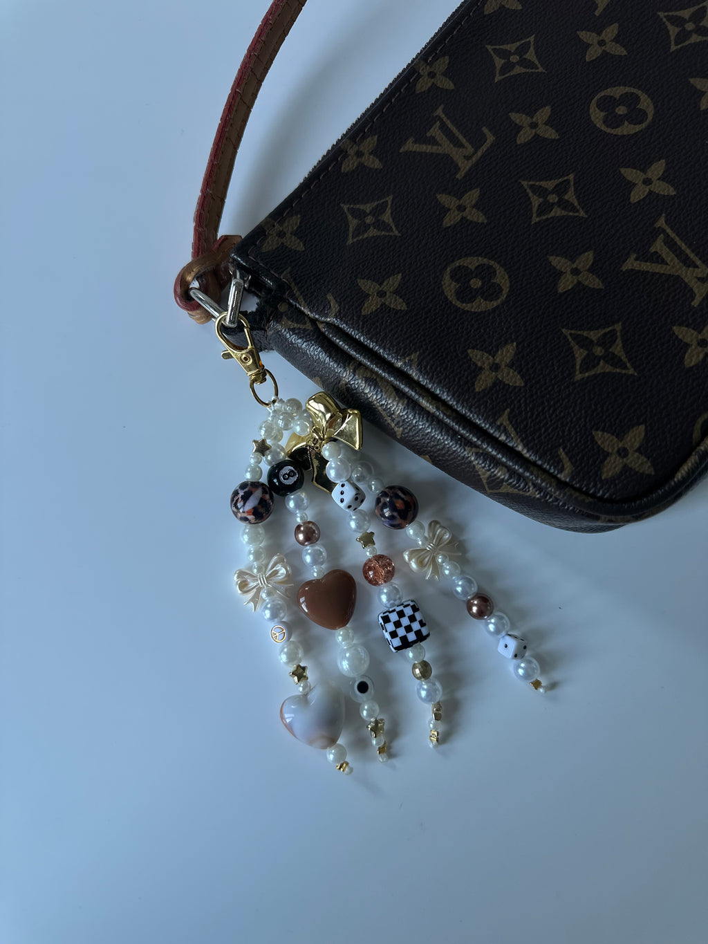 Sandy bag charm