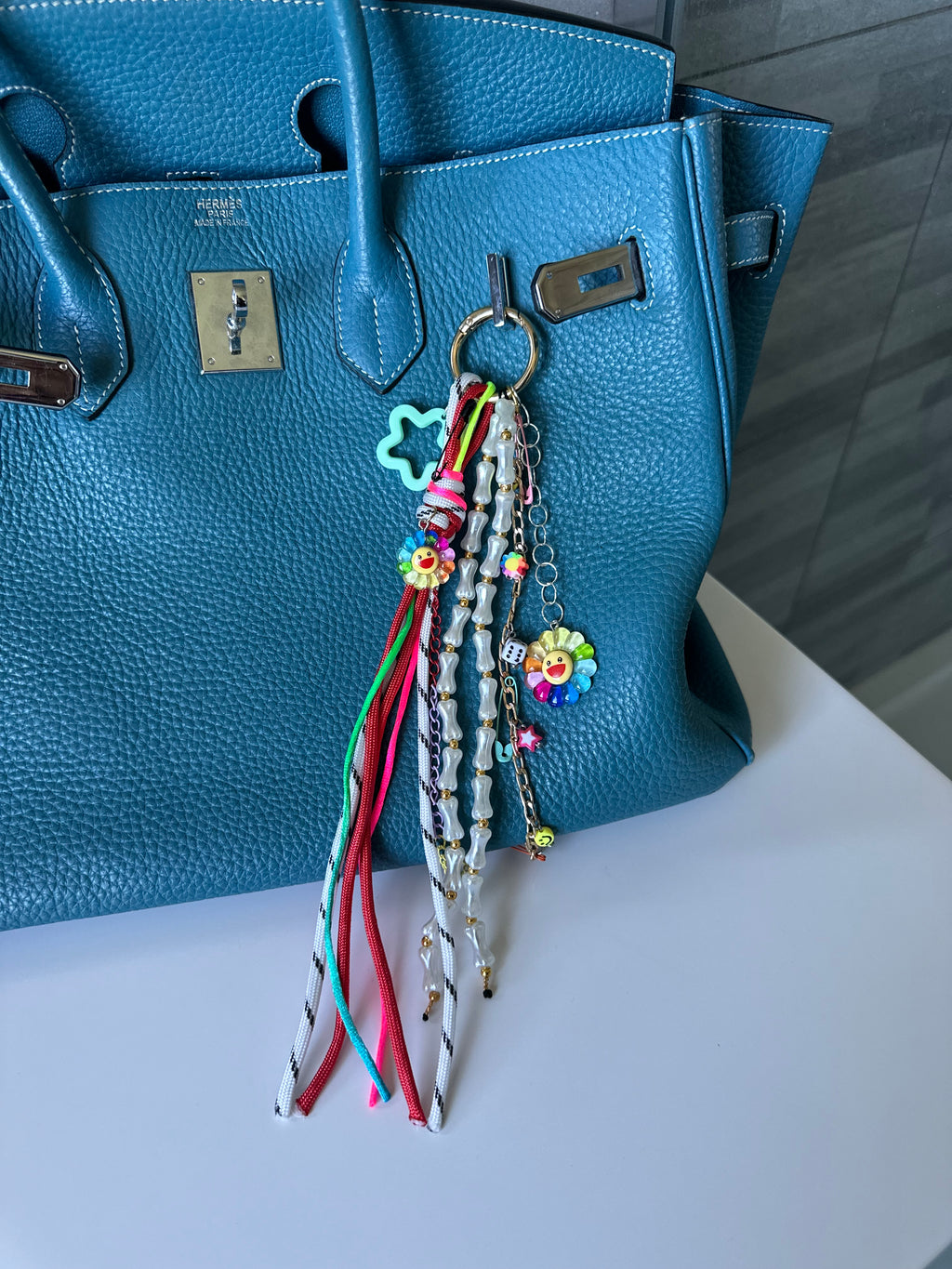 Crazy bones bag charm
