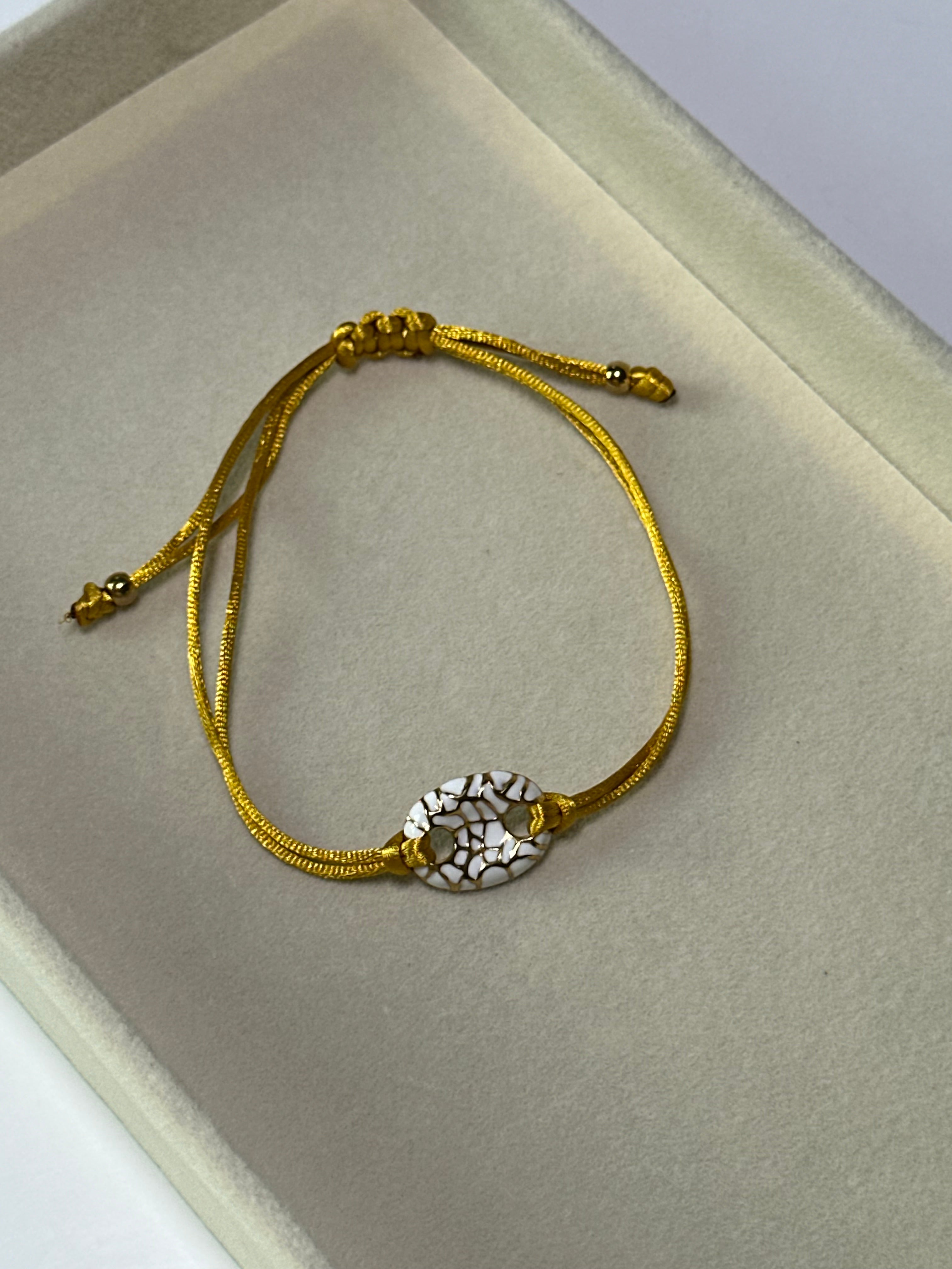 Opal adjustable bracelet