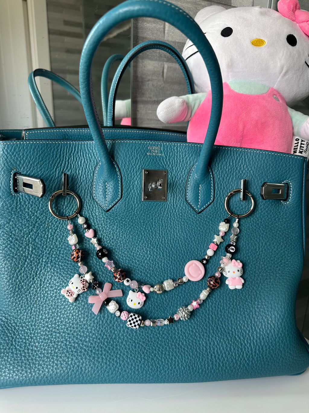Hello kitty bag charm