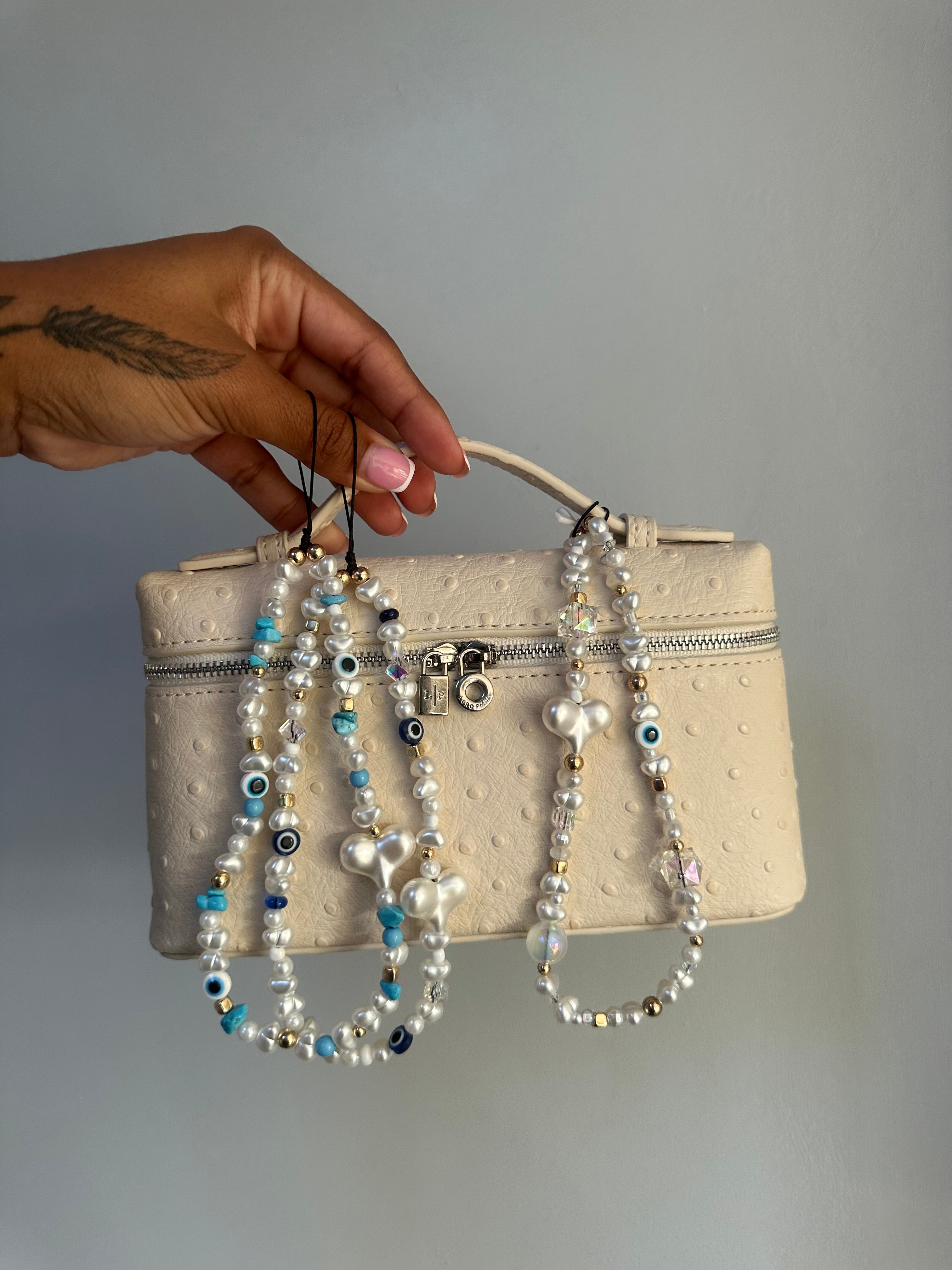 Evil eye phone charm