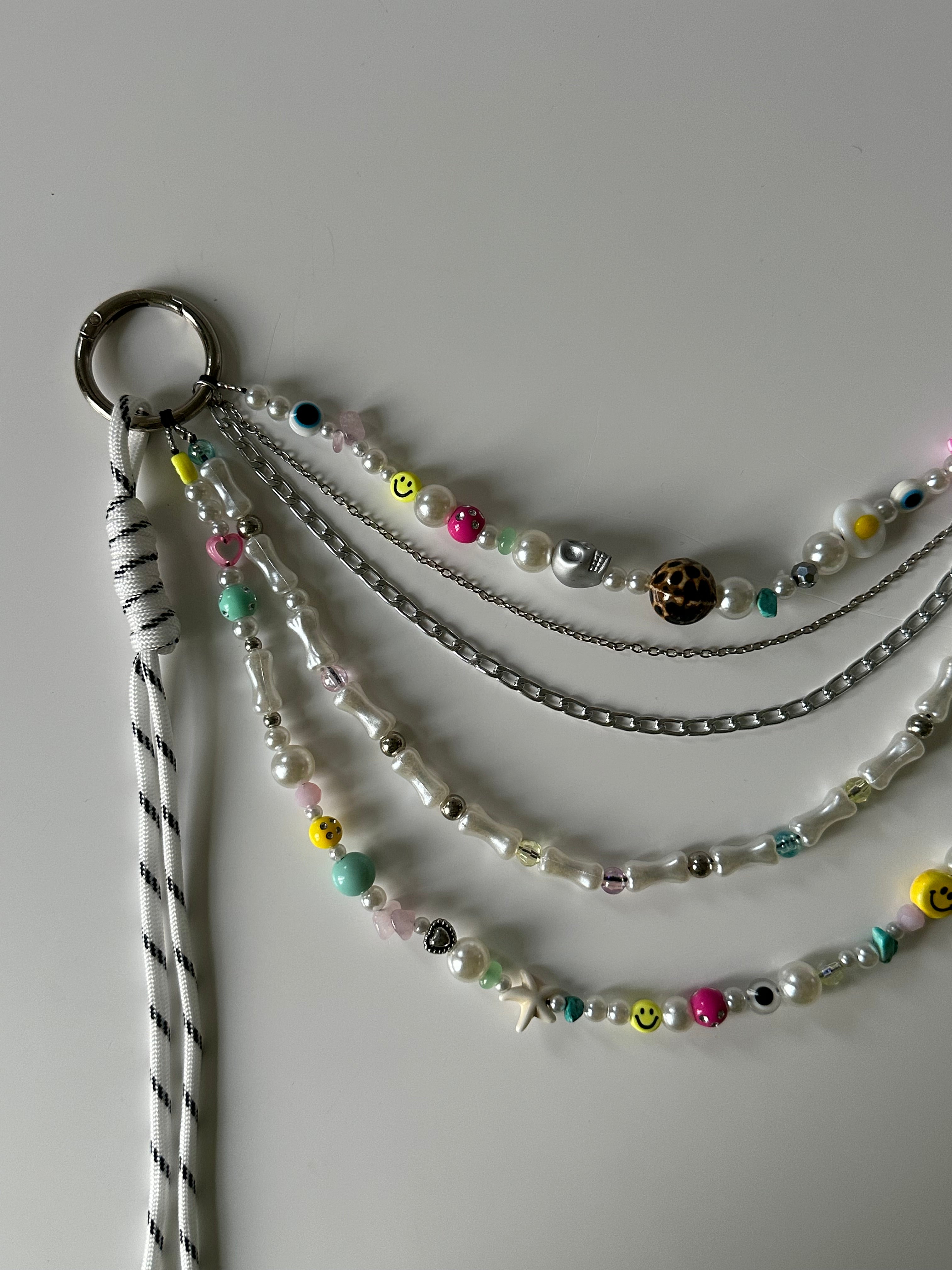 Luxe loop bag charm