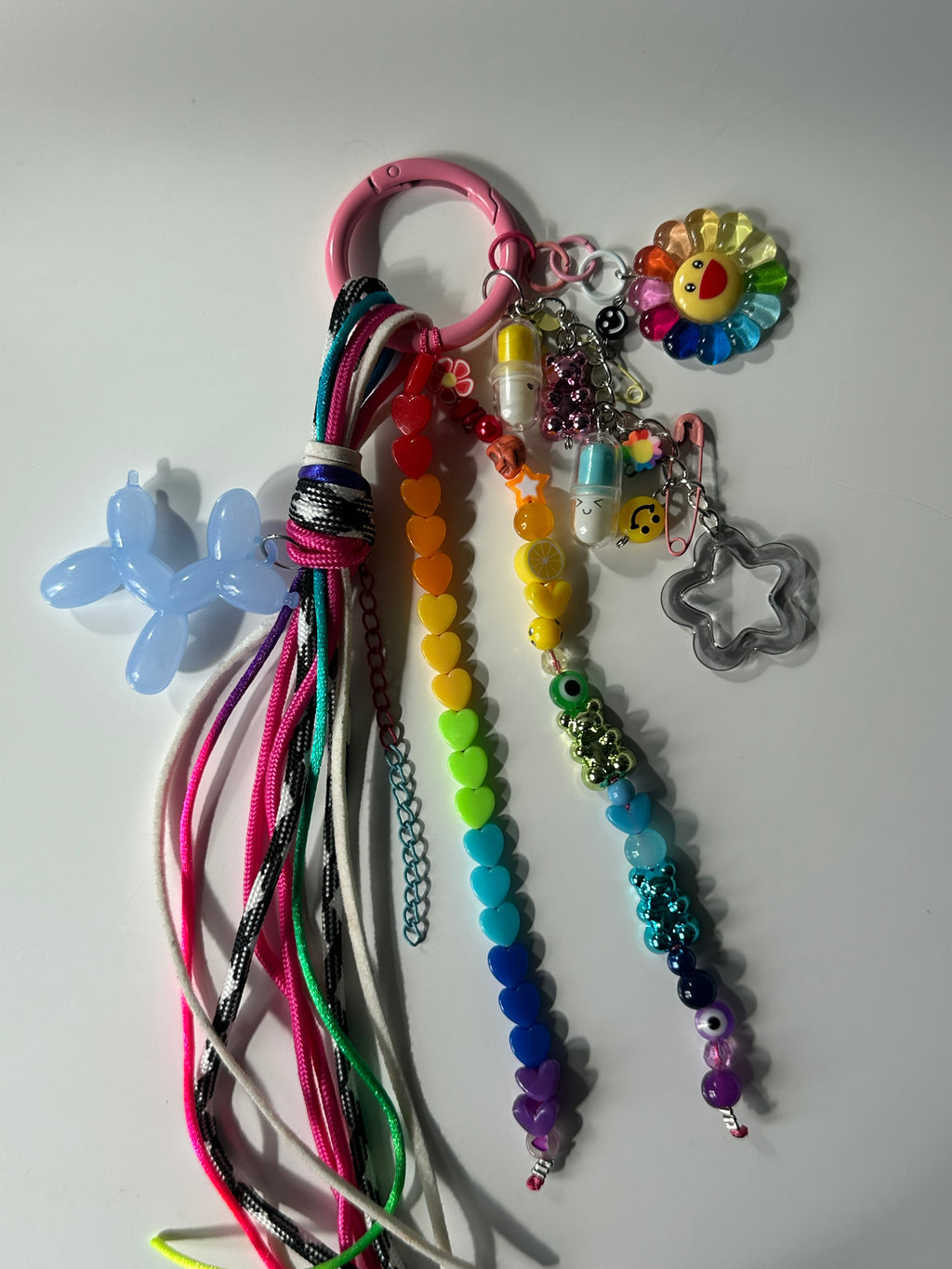 Abby bag charm (blue dog)