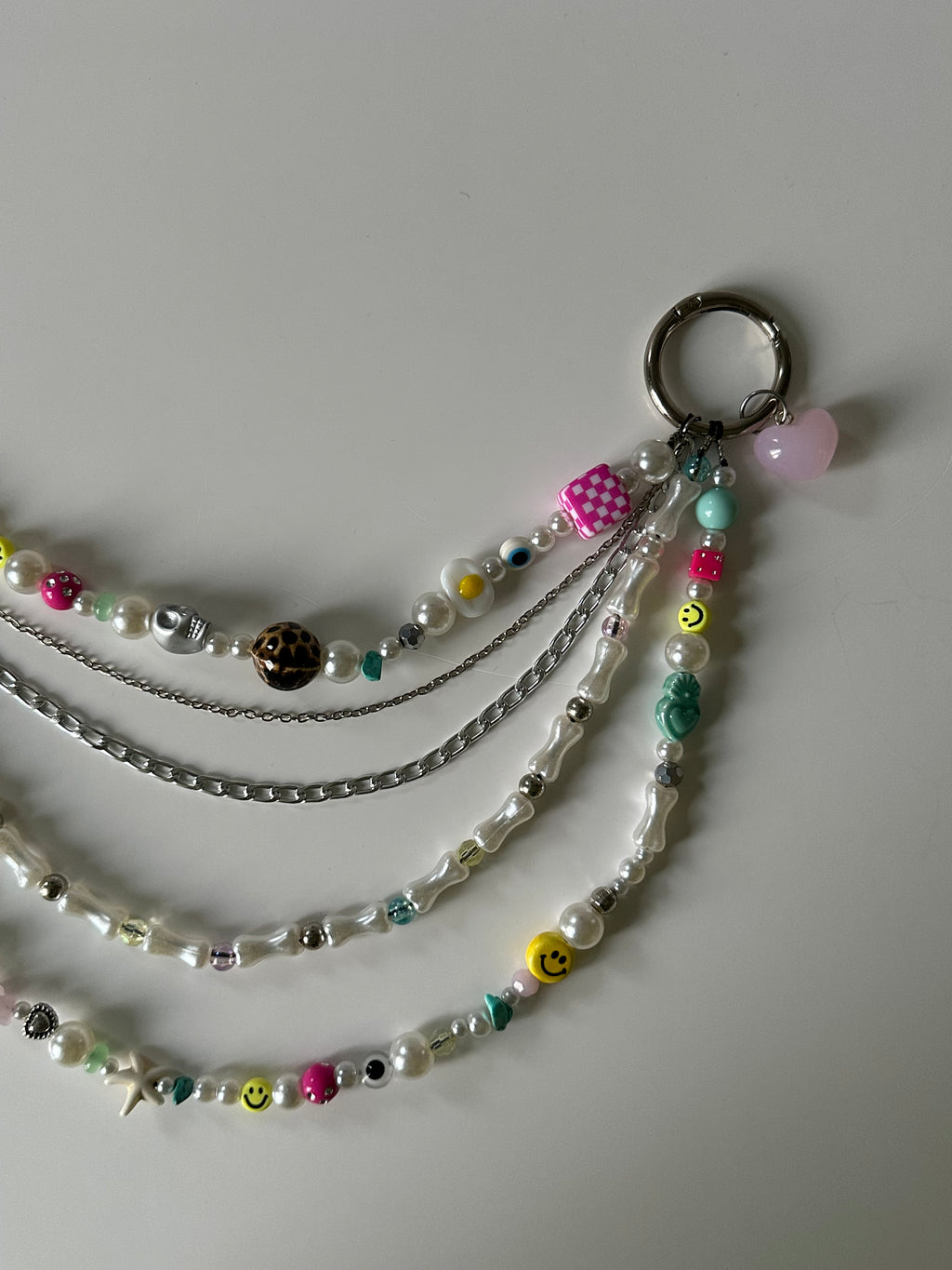 Luxe loop bag charm